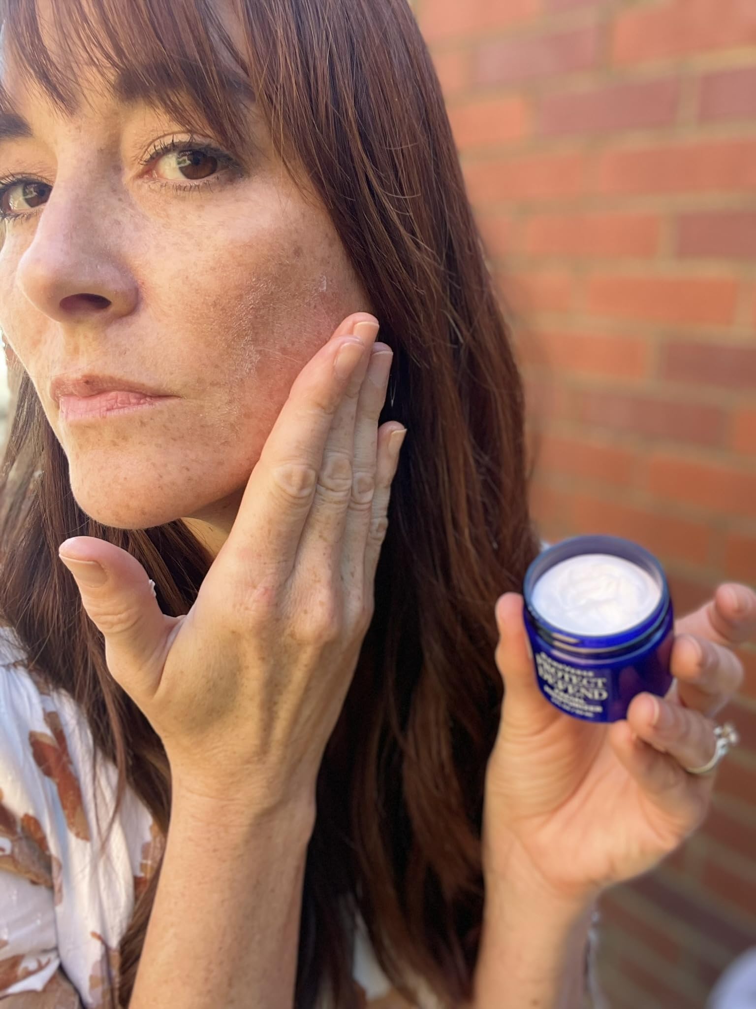 RemeVerse Protect & Defend Sensitive Skin Facial Moisturizer - Fragrance-Free Anti-Aging Face Cream with Hyaluronic Acid, Peptides & Collagen - Hydrating Chemotherapy Skincare - Made in USA - 2oz | Ideal for Daily Use During Cancer Treatment & Gentle Skin Care Routine