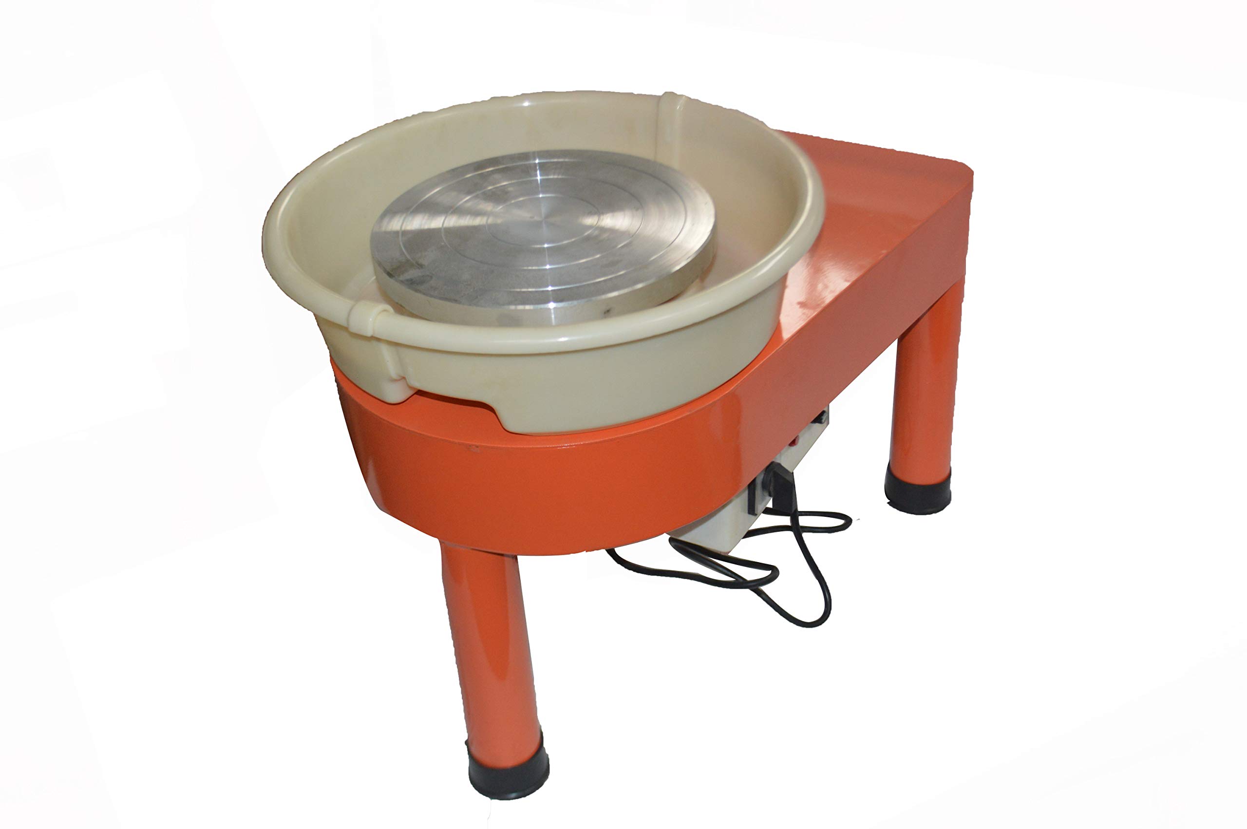 Electric Pottery Wheel Machine with Foot Pedal - 110V Detachable Ceramic Clay Art Tool for DIY Pottery Making, Perfect for Home Studio, Classroom & Professional Ceramics Work