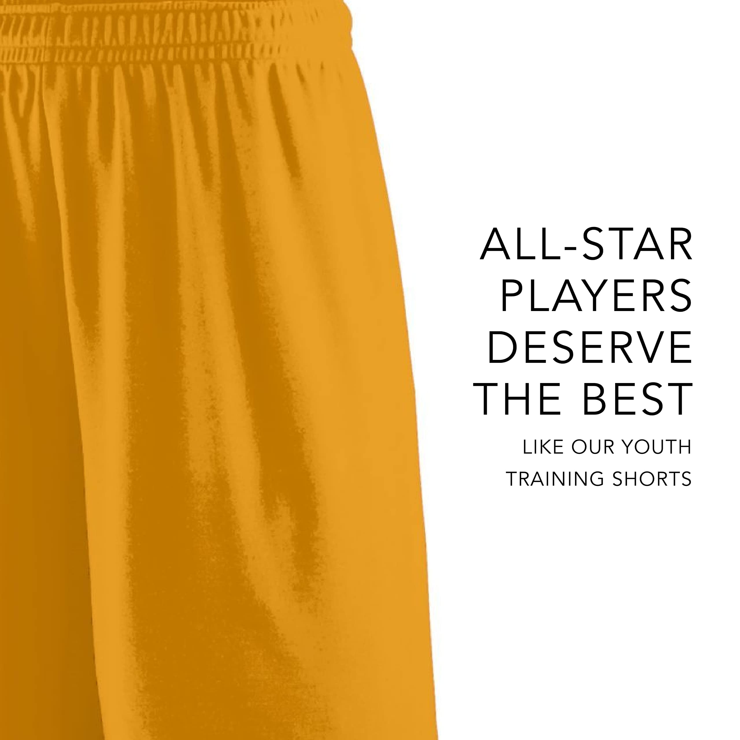 Augusta Sportswear Youth Training Shorts - 9-Inch Inseam Athletic Gym Shorts for Teen Boys & Girls | Perfect for Basketball, Soccer & School Sports Practice