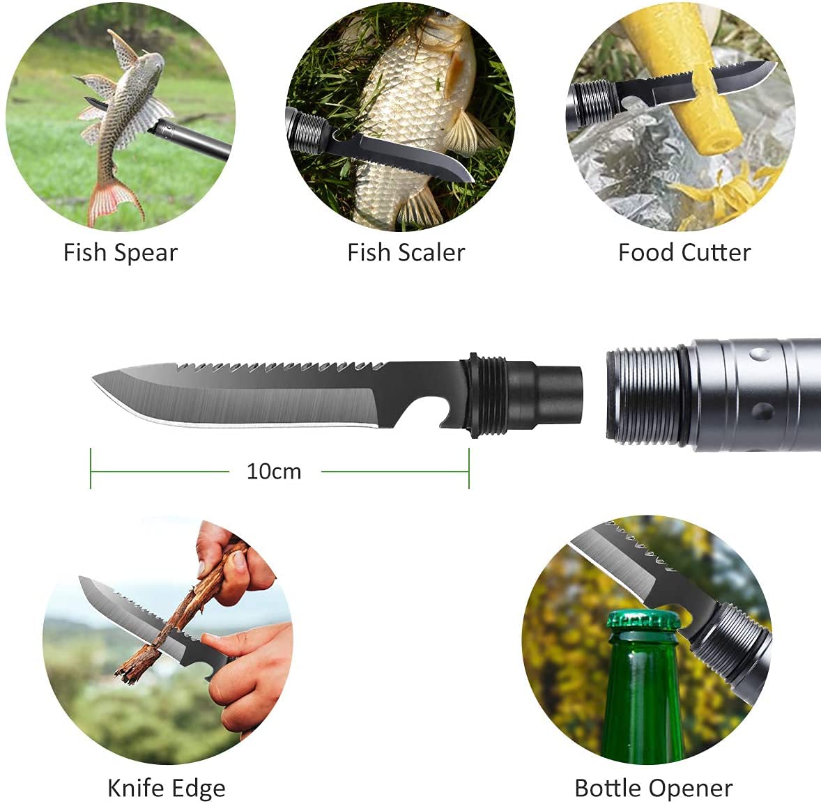 23-in-1 Multi-Purpose Folding Military Shovel - Ultimate Survival Tool for Camping, Hiking, Fishing & Hunting | Compact Entrenching Spade for Outdoor Adventures & Car Emergencies | Perfect for Wilderness Survival, Gardening & Off-Roading