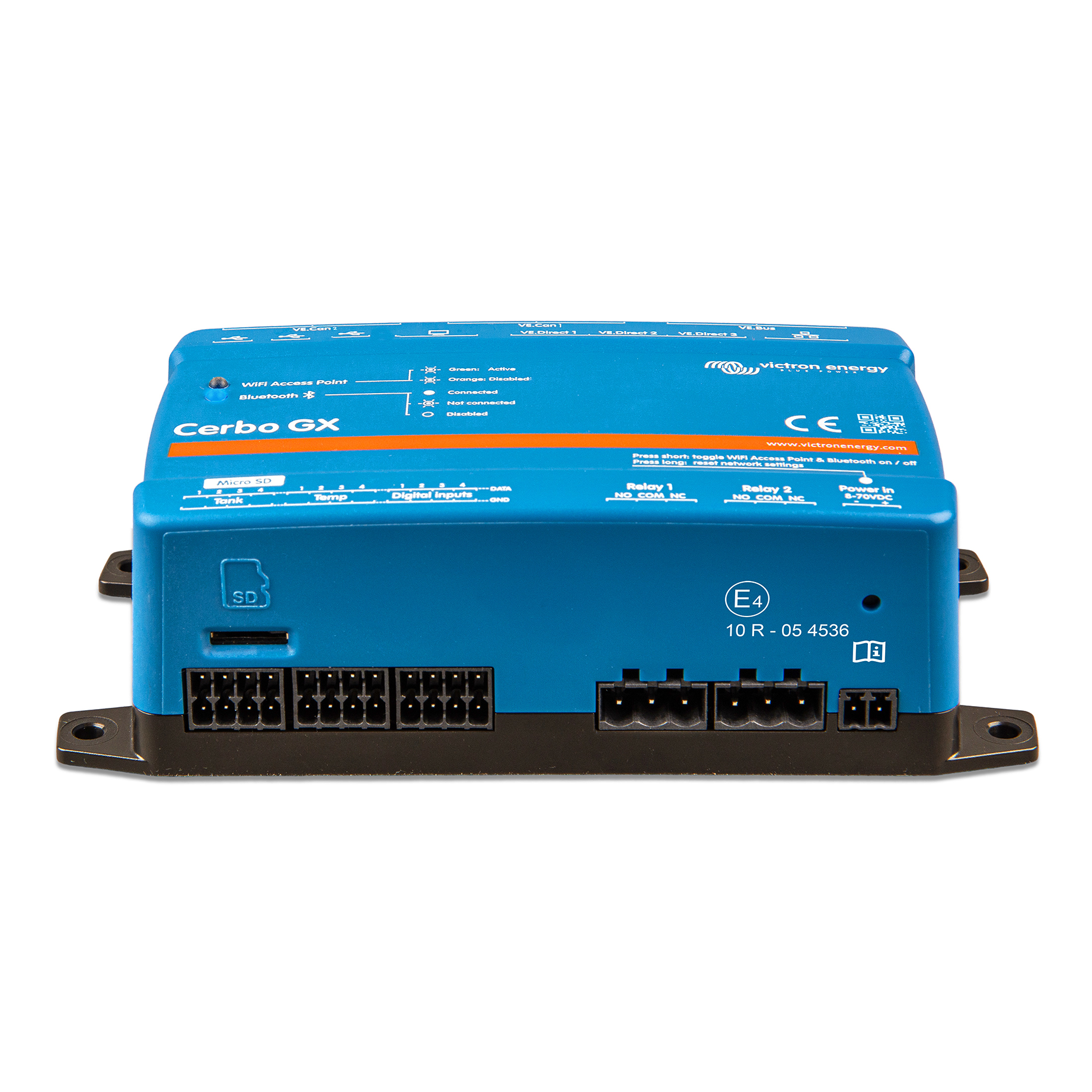 Victron Energy Cerbo GX MK2 Boat & RV Power Monitoring System | BPP900451100 | Real-Time Energy Management for Marine & Off-Grid Applications