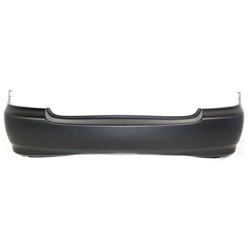 2003-2008 Toyota Corolla Rear Bumper Cover Assembly - Primed Without Spoiler (Part# TO1100208 5215902911) | Perfect for Accident Repair & Car Restoration Projects