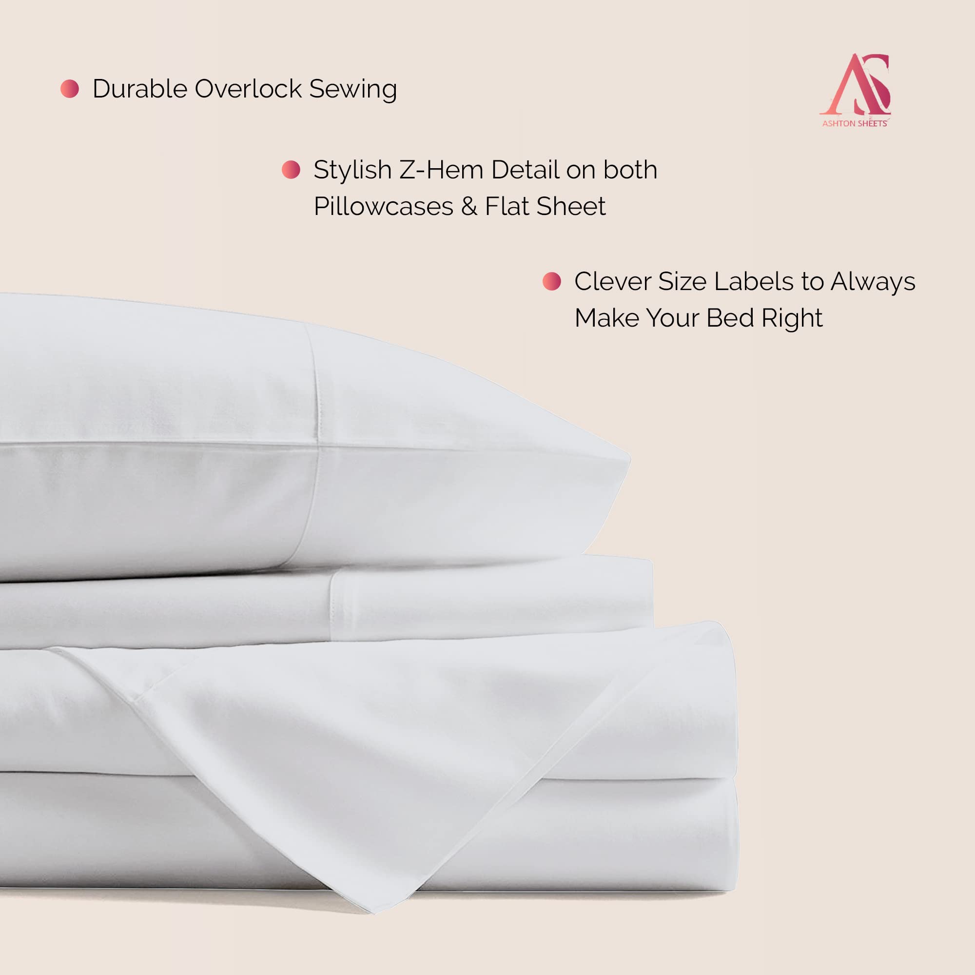 Premium 1000 Thread Count Egyptian Cotton King Sheet Set - 4 PC Luxury Cooling Bedding with Deep Pockets (Fits 18