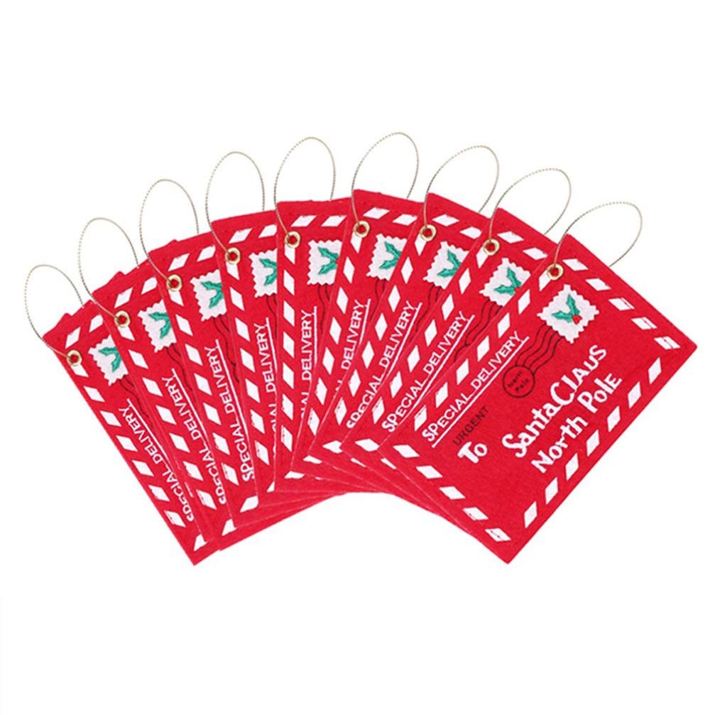 9pcs Christmas Gift Envelopes - Non-Woven Holiday Card Holders & Candy Bags for Kids | Perfect for Xmas Stocking Stuffers, Party Favors & Classroom Treats