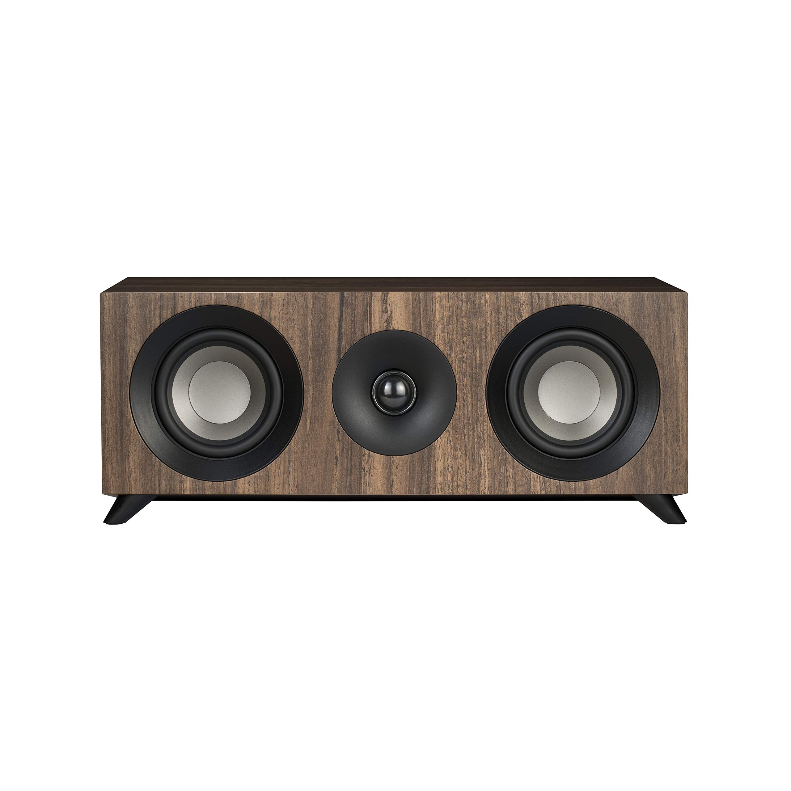Jamo Studio Series S 81 Walnut Center Channel Speaker - Premium Home Theater Sound for Movies, Music & Gaming