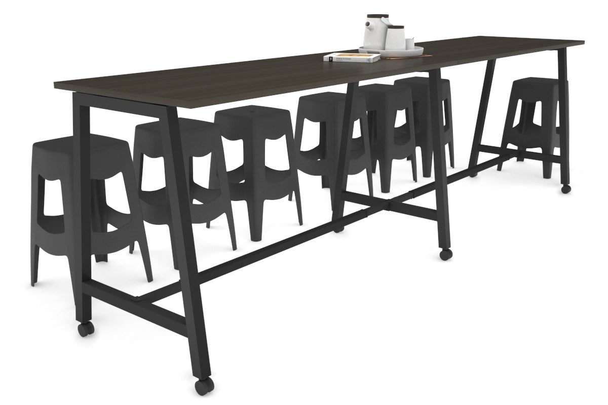 Quadro A Legs Large Counter Table - 3600L x 700W - Durable Metal Frame for Kitchen, Bar, Restaurant & Commercial Use