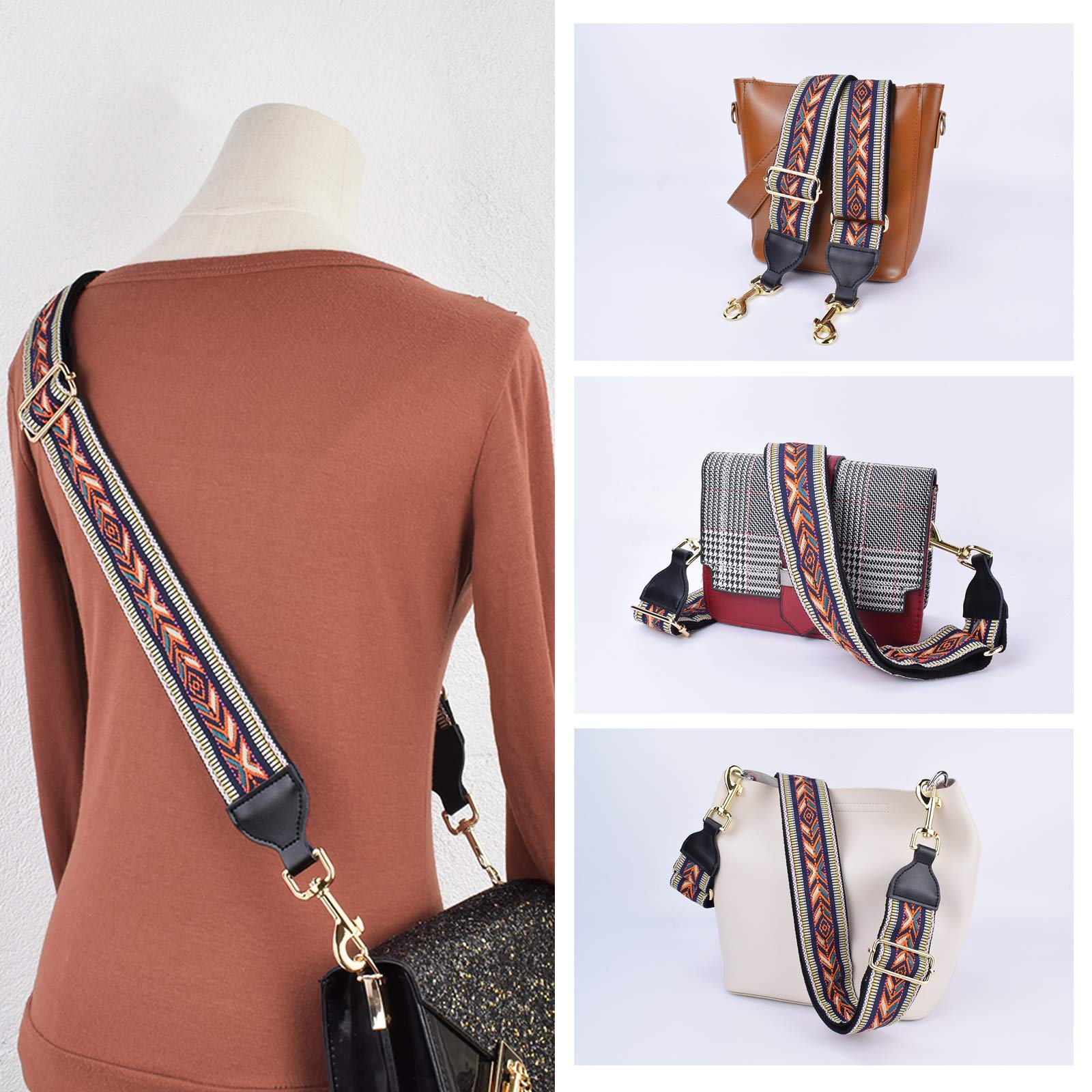 CLOUDMUSIC Handbag Strap Replacement - Adjustable Shoulder Crossbody Purse Strap for Women & Girls | Perfect for Everyday Use, Travel & Fashion Accessories