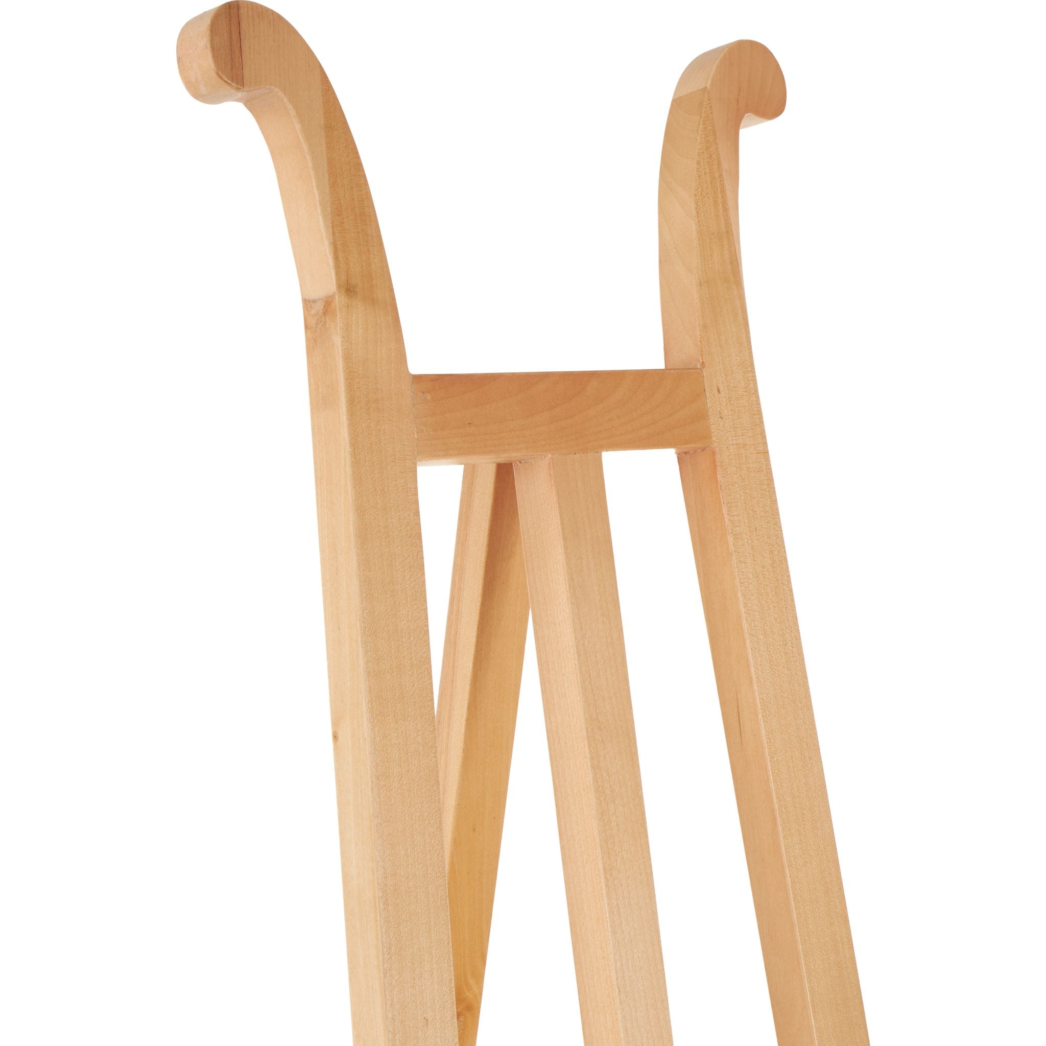 Arlo Floor Easel - Light Brown Wooden Artist Easel for Painting & Drawing | Perfect for Studio, Classroom & Home Art Projects