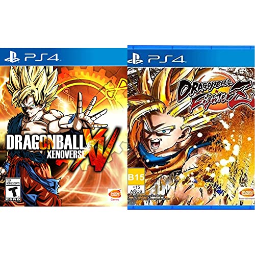 Dragon Ball Xenoverse & FighterZ - PS4 Bundle | Anime Fighting Games for PlayStation 4 | Perfect for Fans & Multiplayer Battles
