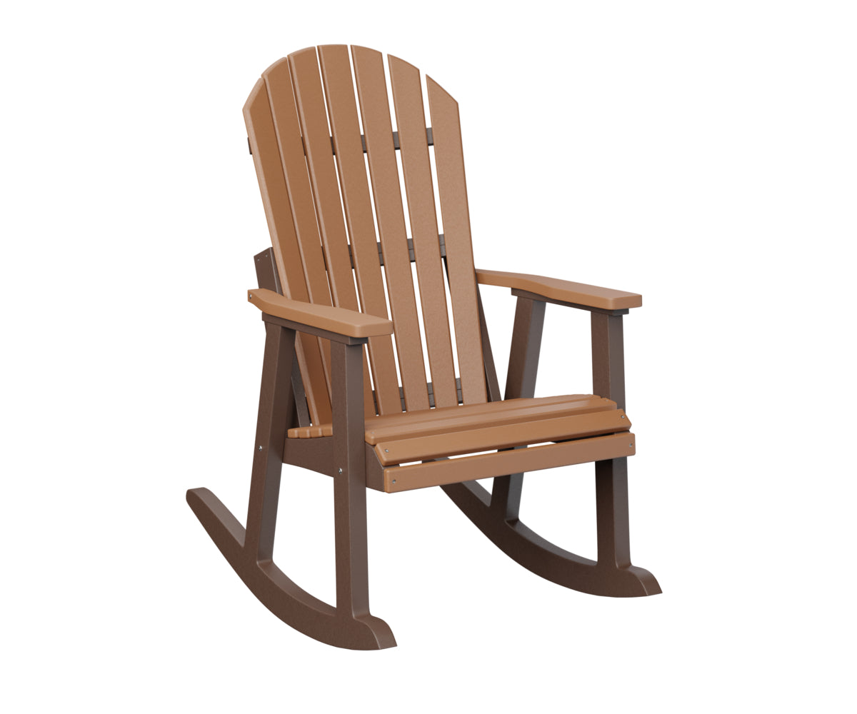 Berlin Gardens Comfo Back Rocker - Premium Outdoor Rocking Chair for Patio, Garden & Porch | Comfortable Relaxation with Ergonomic Design | Perfect for Reading, Lounging & Enjoying Nature