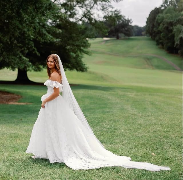 Jenny Yoo Priscilla Wedding Gown - Elegant A-Line Bridal Dress for Church Ceremony & Formal Events