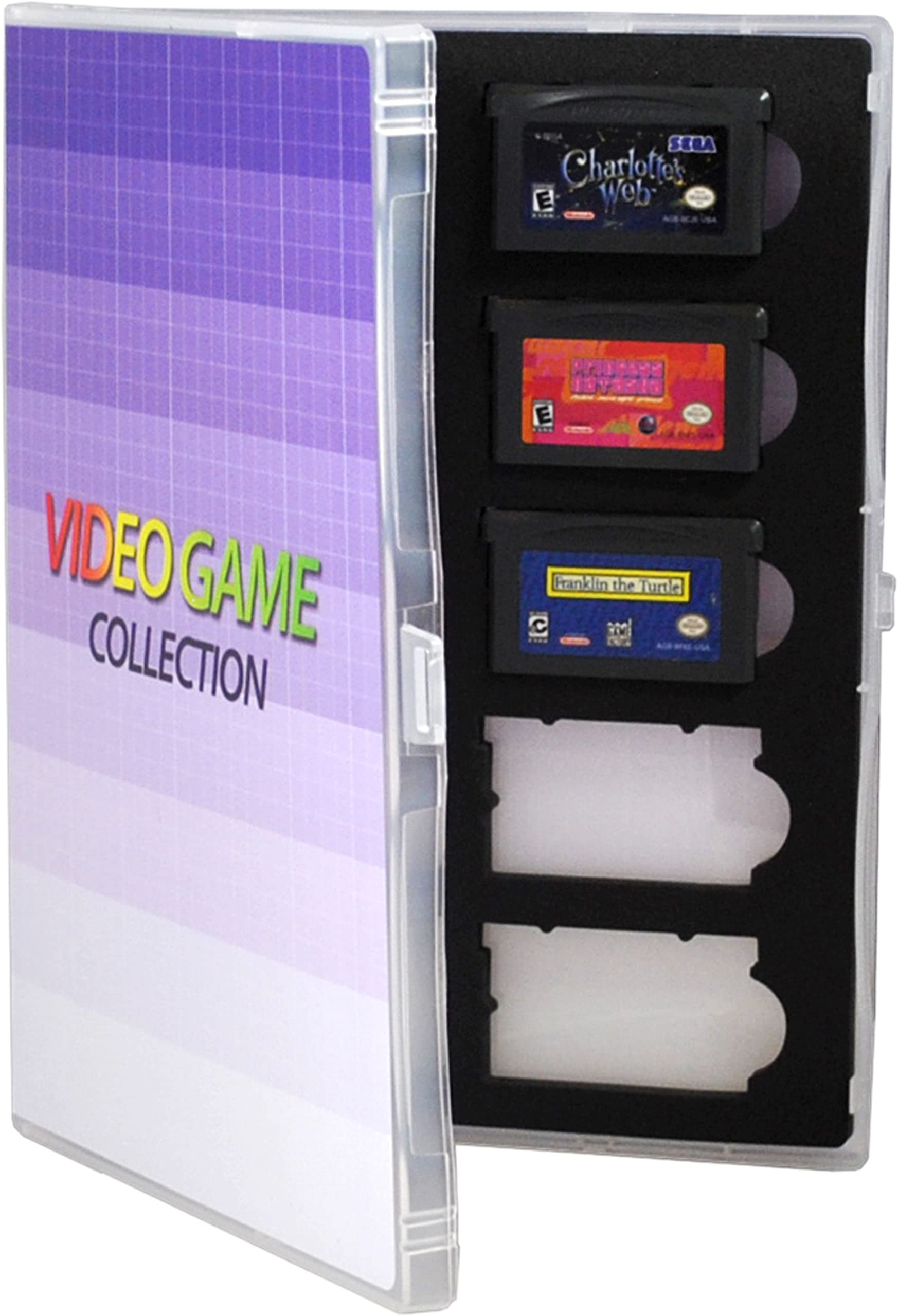 UniKeep Game Cartridge Storage Case for Nintendo GameBoy Advance - Holds 10 Games | Compact Protective Organizer for GBA Cartridges | Perfect for Travel, Gaming Parties & Collectors