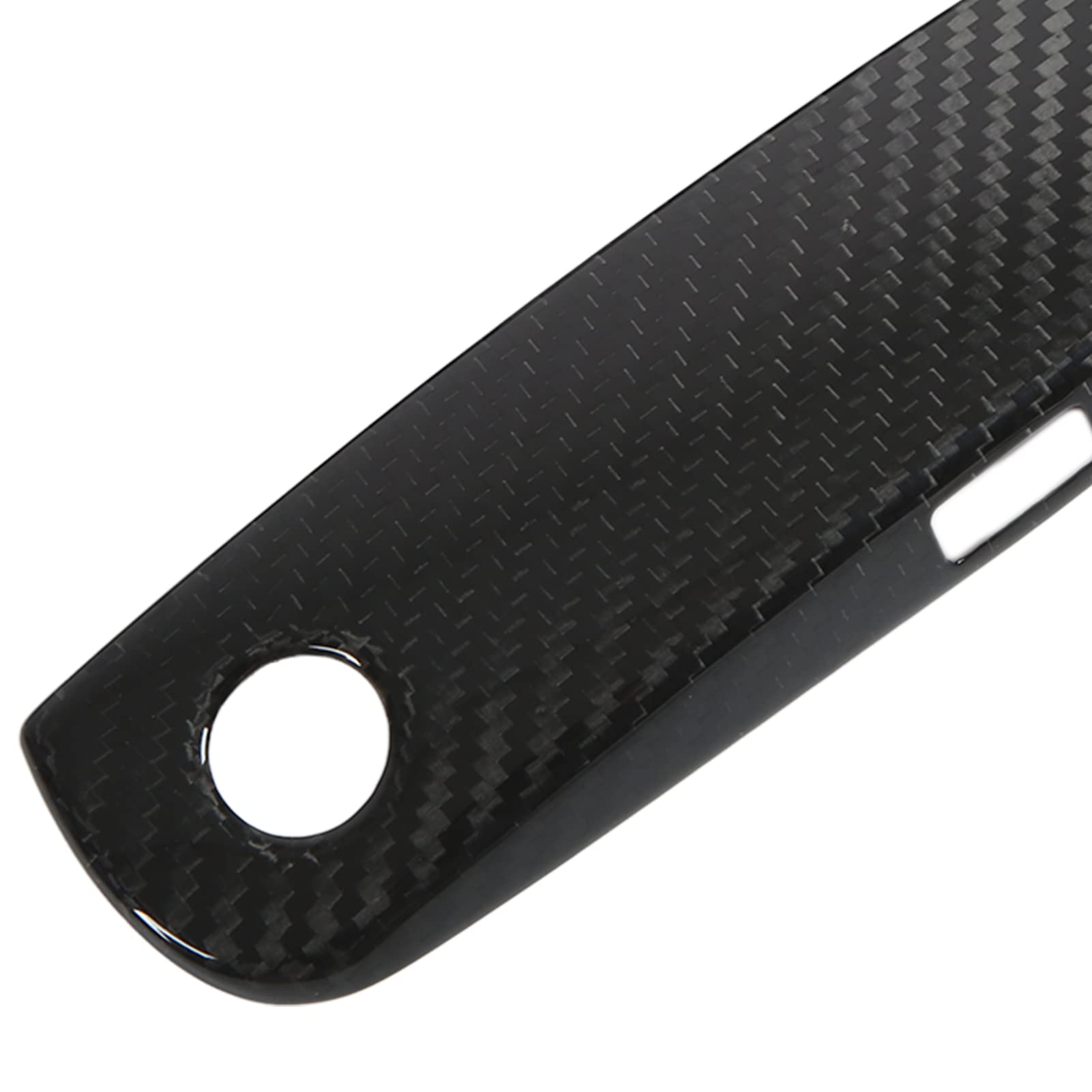 Carbon Fiber ABS Exterior Door Handle Covers (2-Pack) - Compatible with 2012-2021 LHD Vehicles - Weatherproof & Scratch-Resistant for Enhanced Car Protection & Style Upgrade - Perfect for Daily Commute, Road Trips & Car Shows