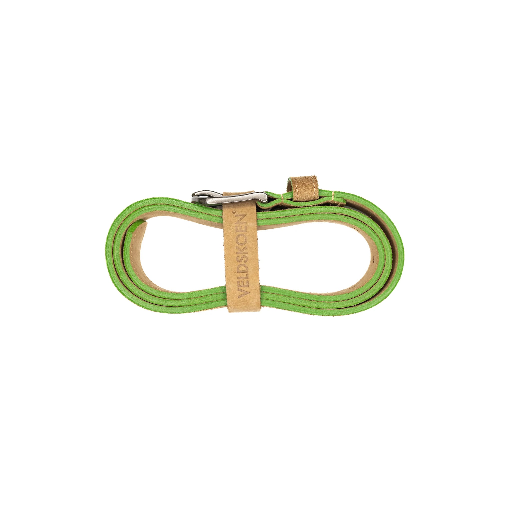 Premium 30mm Lowveld Belt with Green Detail - Durable Leather Strap for Outdoor Adventures, Hiking & Casual Wear