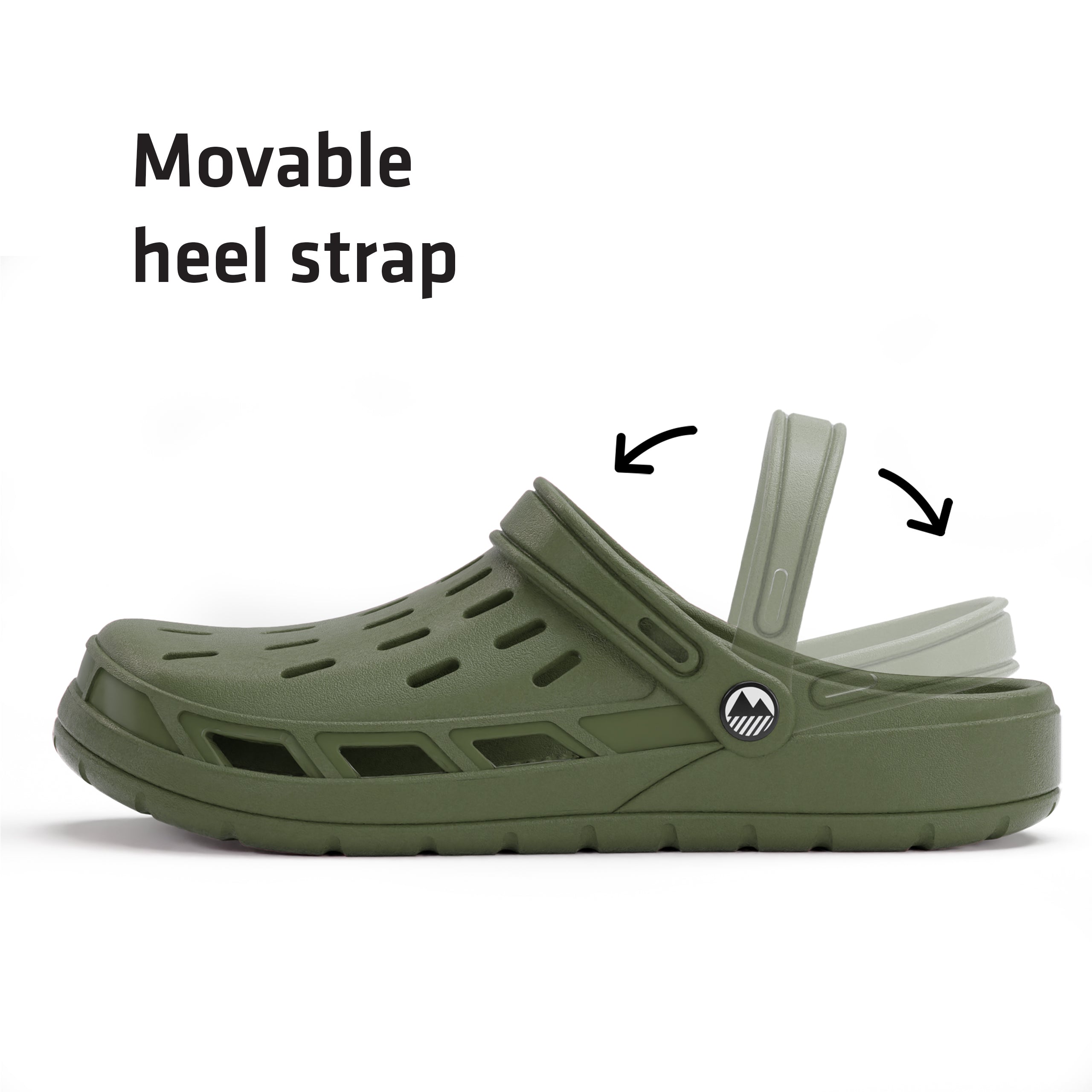 Men's Coniston Ultra Breathable Clogs - Comfortable Slip-On Shoes for Men, Perfect for Indoor/Outdoor, Garden, Beach & Casual Wear