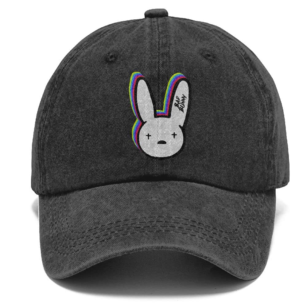 XAHLA Bunny Hat - Adjustable Cotton Cowboy Dad Hat for Men & Women - Perfect for Easter, Cosplay, Country Music Festivals & Outdoor Adventures