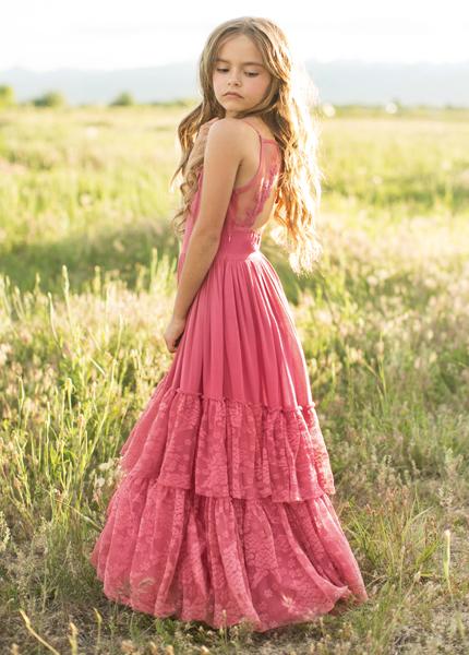Wild Rose Catrin Dress - Elegant Floral Print Women's Dress for Casual Wear, Parties & Special Occasions