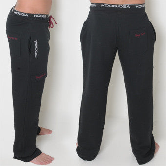 Kooga Liberty Rugby Training & Leisure Pants - Black | Comfortable Athletic Pants for Rugby Practice, Gym Workouts & Casual Wear