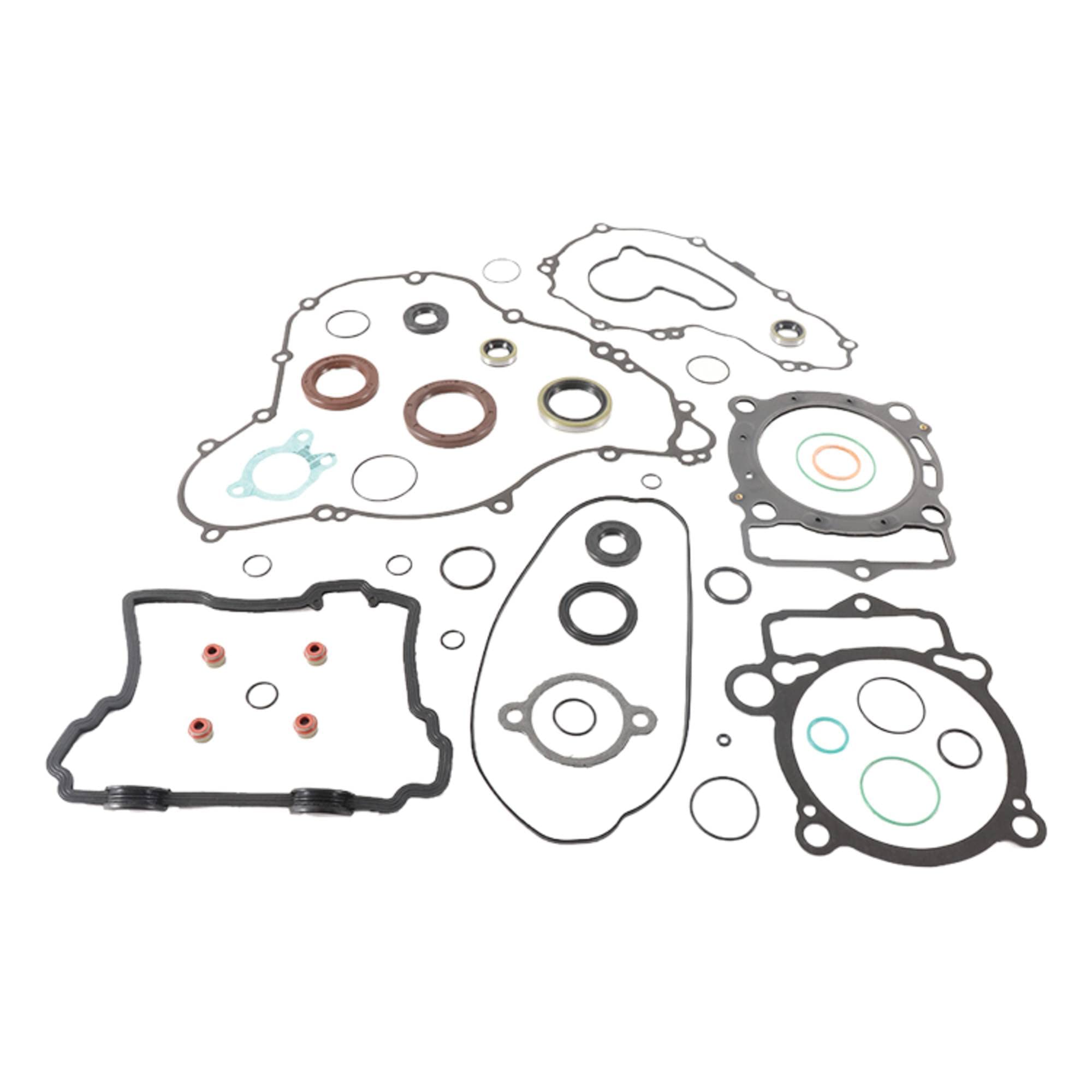 Vertex Complete Gasket Set with Oil Seals (811376) - Compatible with Husqvarna FE 350 2017-2019 & KTM EXC-F 350 2017-2019 - Replacement Engine Gasket Kit for Motorcycle Repair & Maintenance