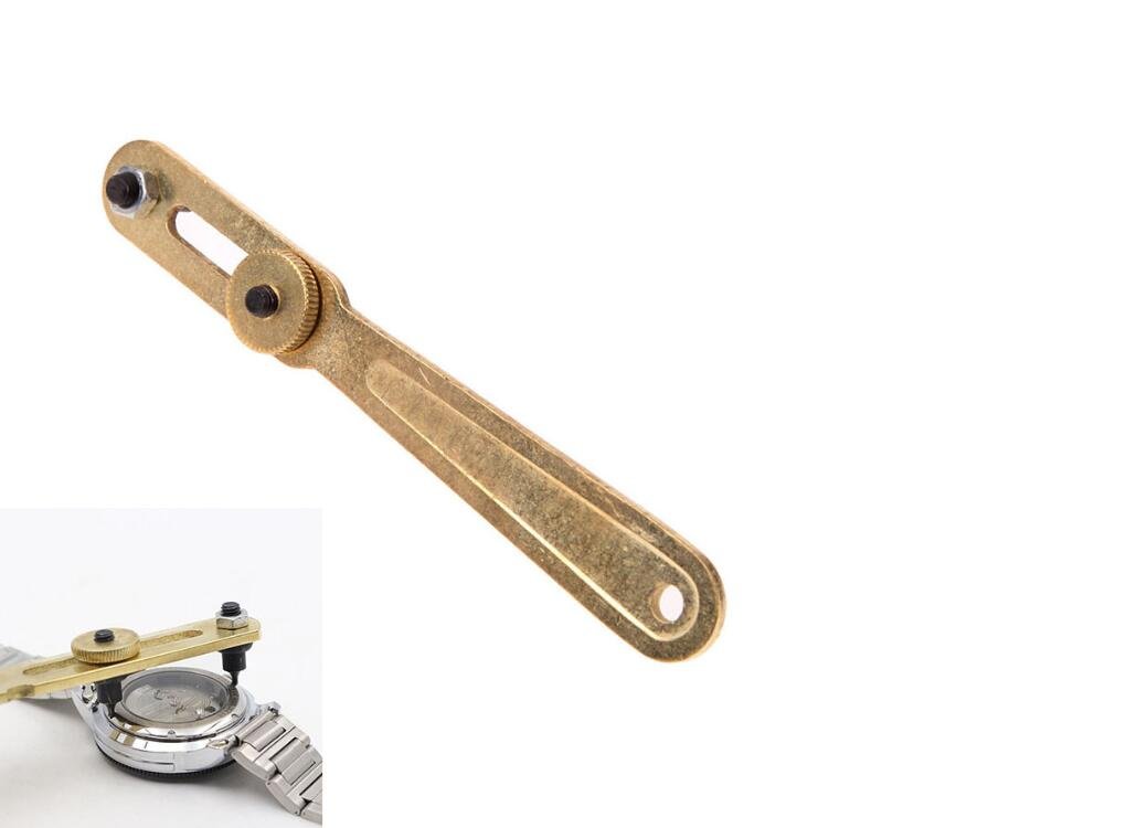Professional Watch Back Case Opener Tool Kit - Adjustable Screw Remover & Repair Wrench for Watchmakers | Portable Watch Repair Tool for Home & Professional Use | Perfect for Watch Battery Replacement, Maintenance & DIY Watch Repair