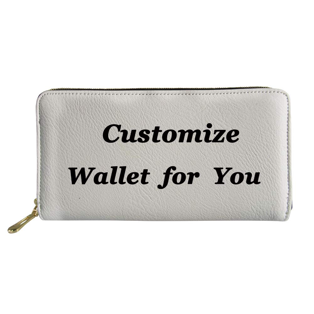 WELLFLYHOM Genuine Leather Travel Wallet for Women - RFID Blocking Zipper Purse with Multiple Card Slots & Coin Pocket - Perfect for Vacation, Business Trips and Daily Use