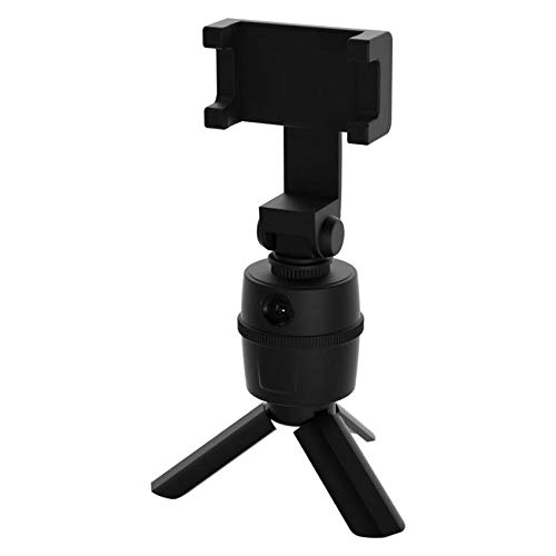 BoxWave Cubot King Kong Mini2 Stand and Mount with PivotTrack Selfie Technology - Facial Tracking Pivot Stand for Cubot King Kong Mini2 Smartphone (Jet Black) - Perfect for Vlogging, Video Calls and Hands-Free Selfies