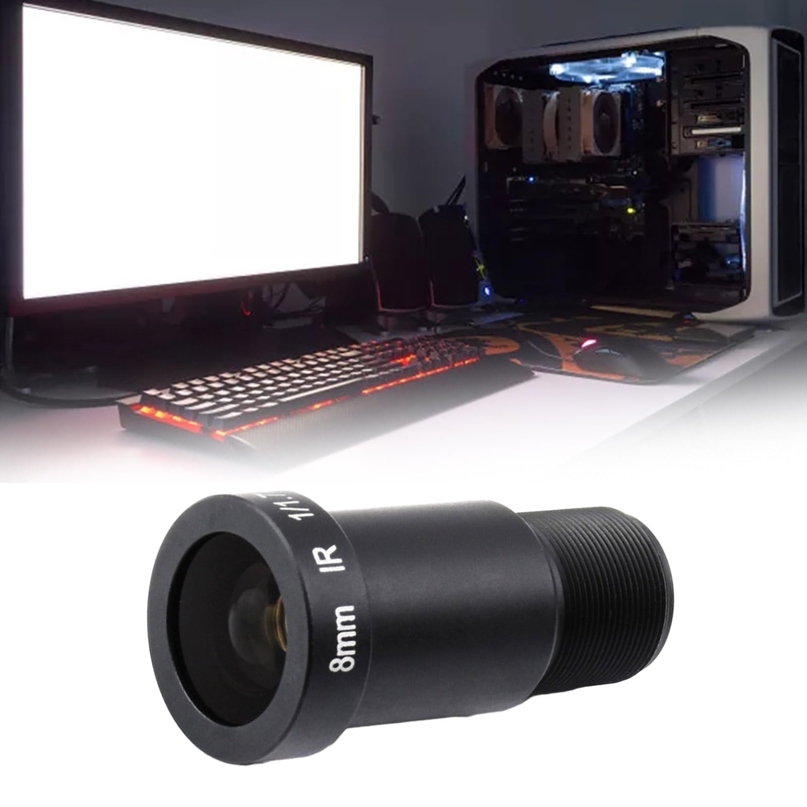 GMBYLBY High Performance 12.3MP Camera Module for Raspberry Pi HQ Camera with Mount Lens - Perfect for DIY Projects, Home Security & Photography
