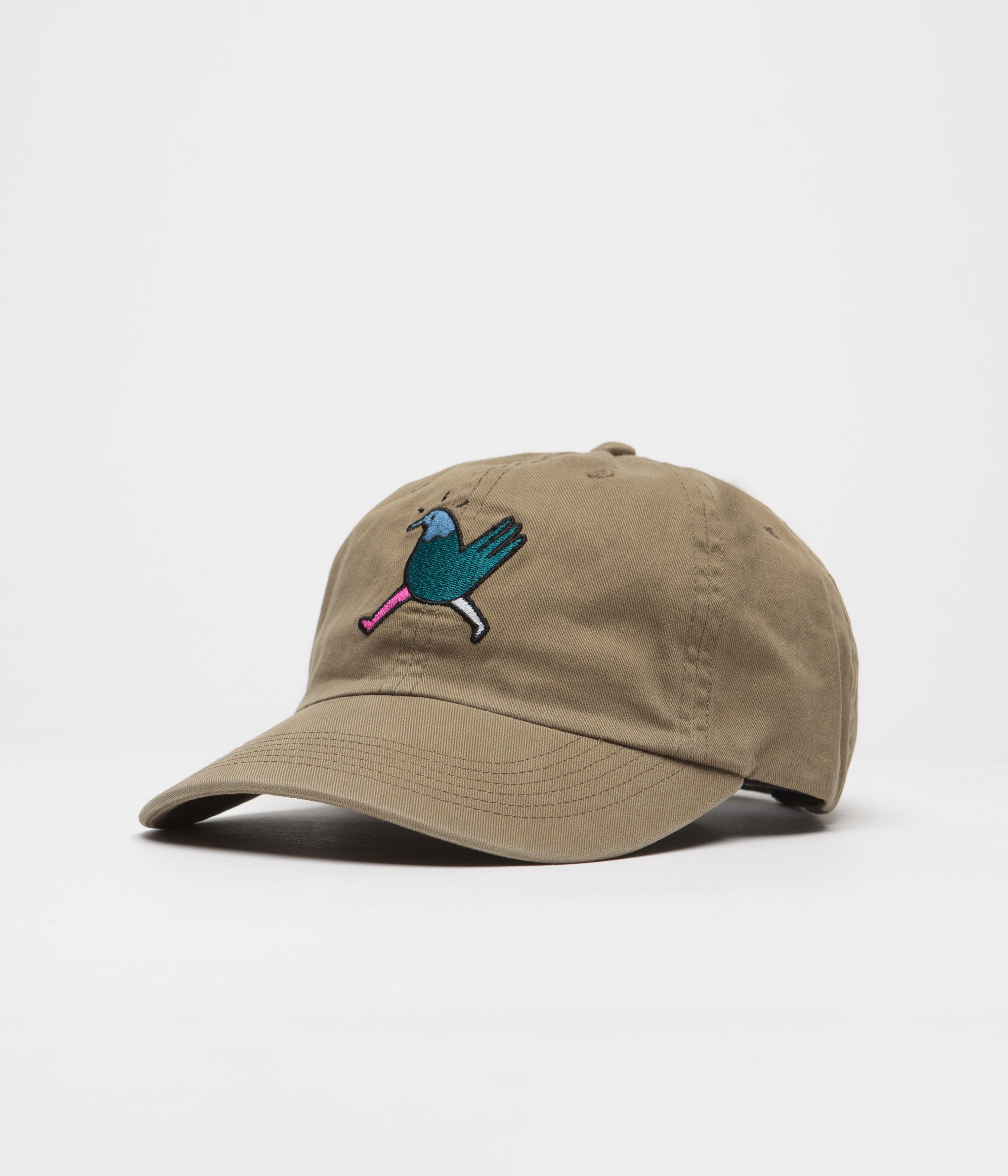 Parra Annoyed Chicken Cap - Khaki Color Adjustable Baseball Hat for Men & Women - Perfect for Casual Wear, Outdoor Activities, and Street Fashion