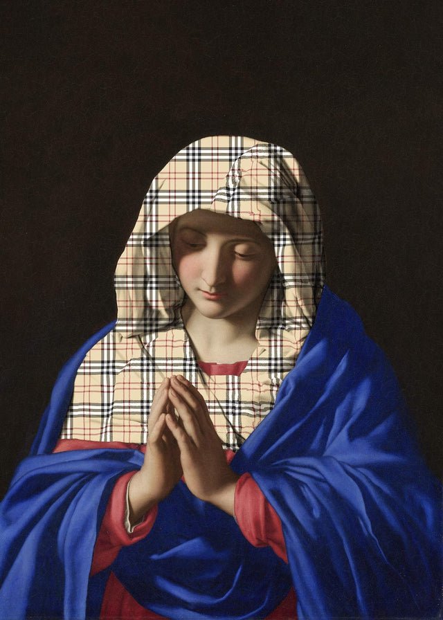 Virgin Mary Fashion Hoodie - Religious Graphic Print Sweatshirt for Women & Men | Perfect for Church, Streetwear & Casual Outfits