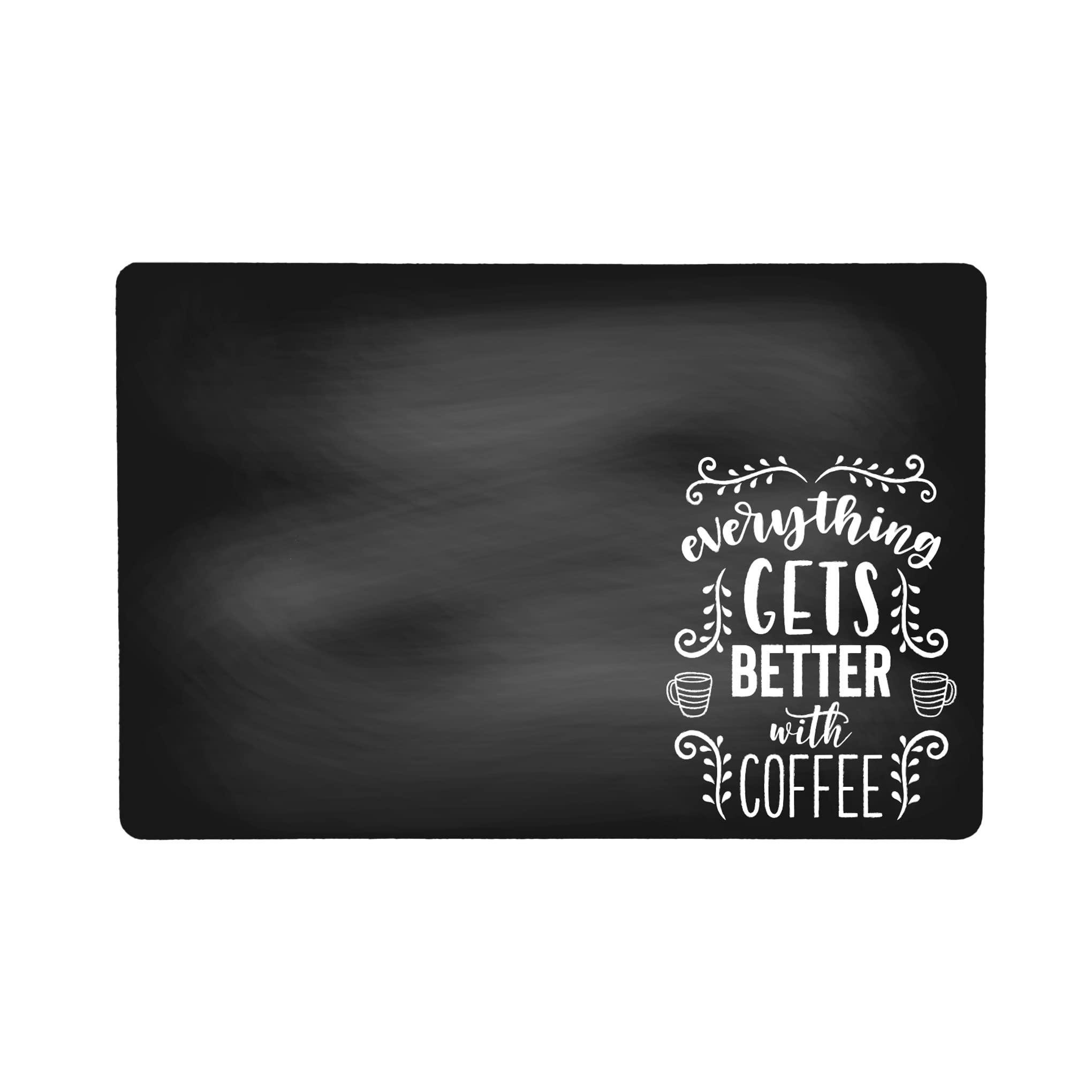 Washable Coffee Spill Mat for Espresso Machine - USA Made Bar Accessory for Home & Cafe