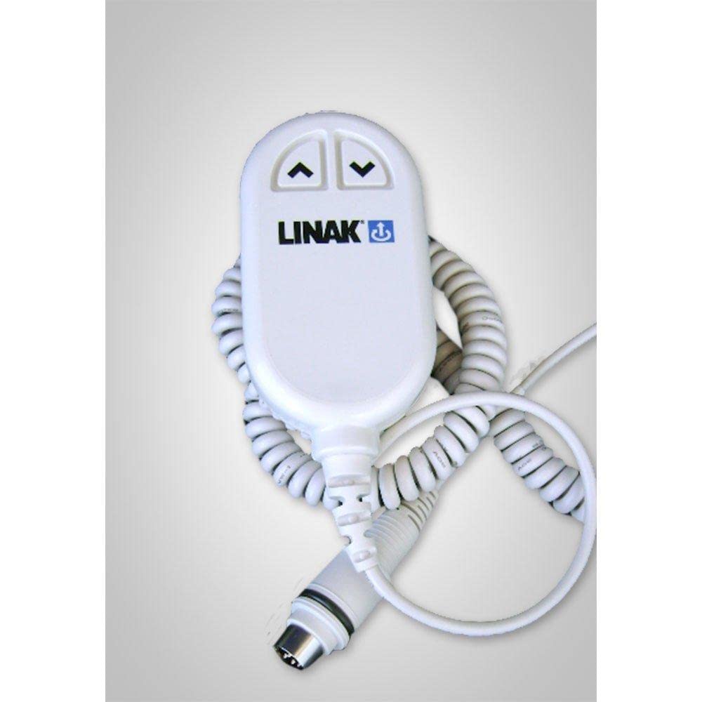 LINAK HB00-U017 Two-Button Pool Lift Remote Control for Up/Down Movement - Ideal for Swimming Pool Accessibility & Spa Lift Operation
