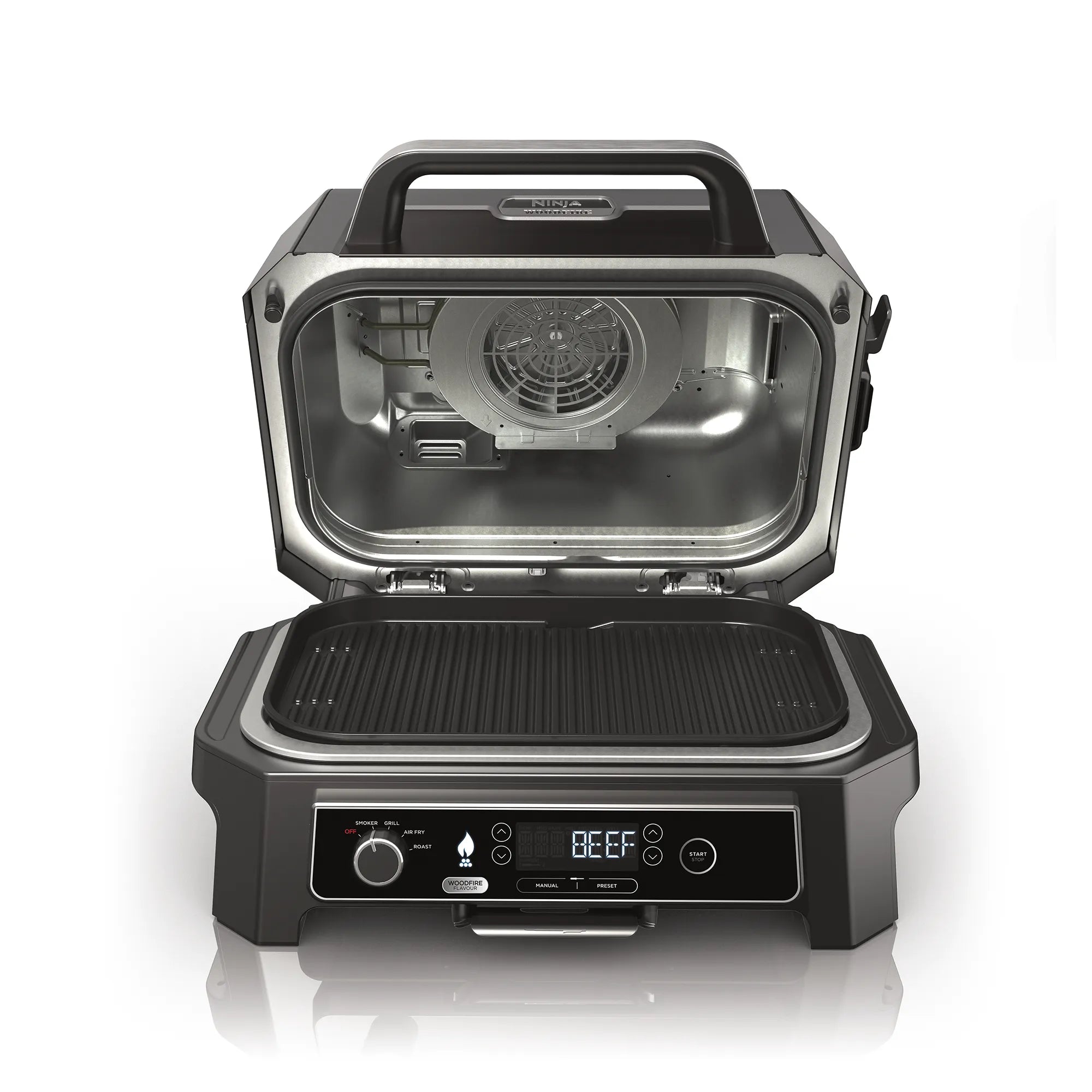 Ninja Woodfire Pro XL Outdoor Electric BBQ Grill & Smoker - Portable Grill for Backyard, Camping & Tailgating - Perfect for Smoking, Grilling & Roasting