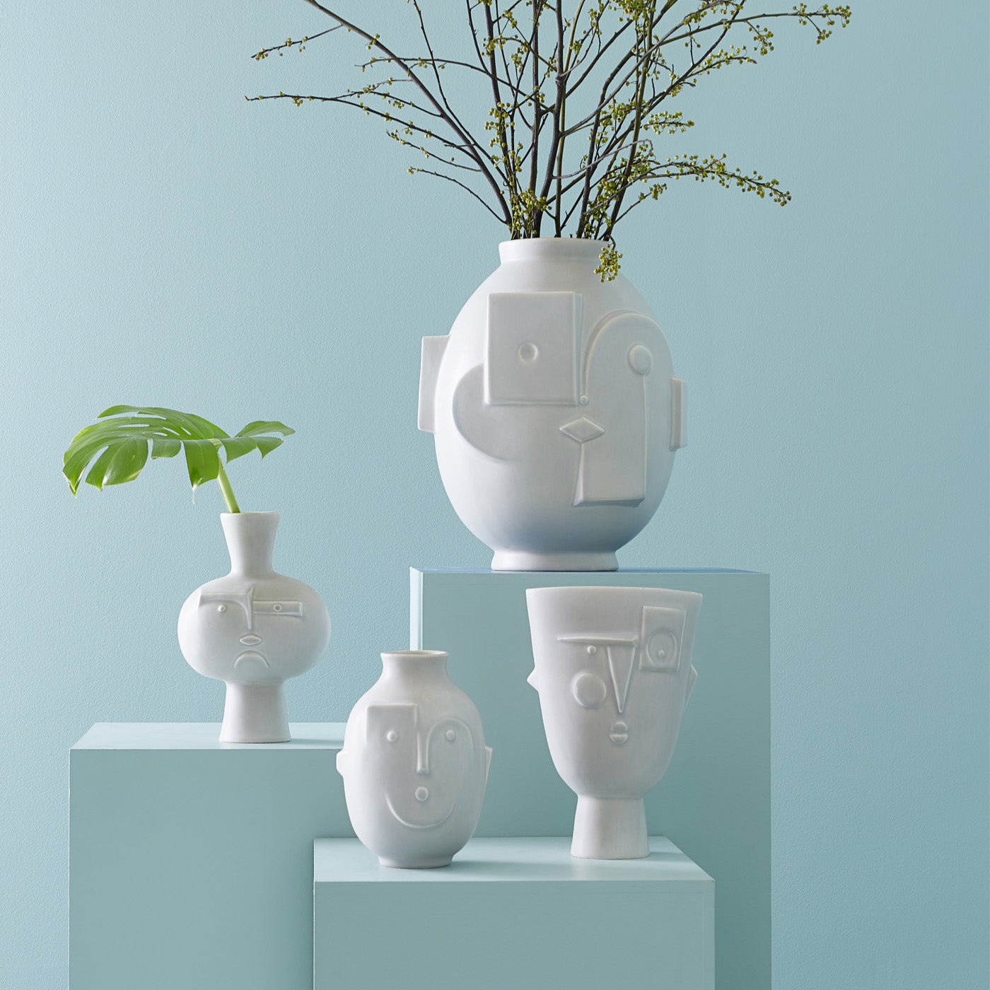 Metropolis Extra Large Vase - Modern Oversized Floor Vase for Home Decor, Living Room Centerpiece, Wedding & Event Decorations
