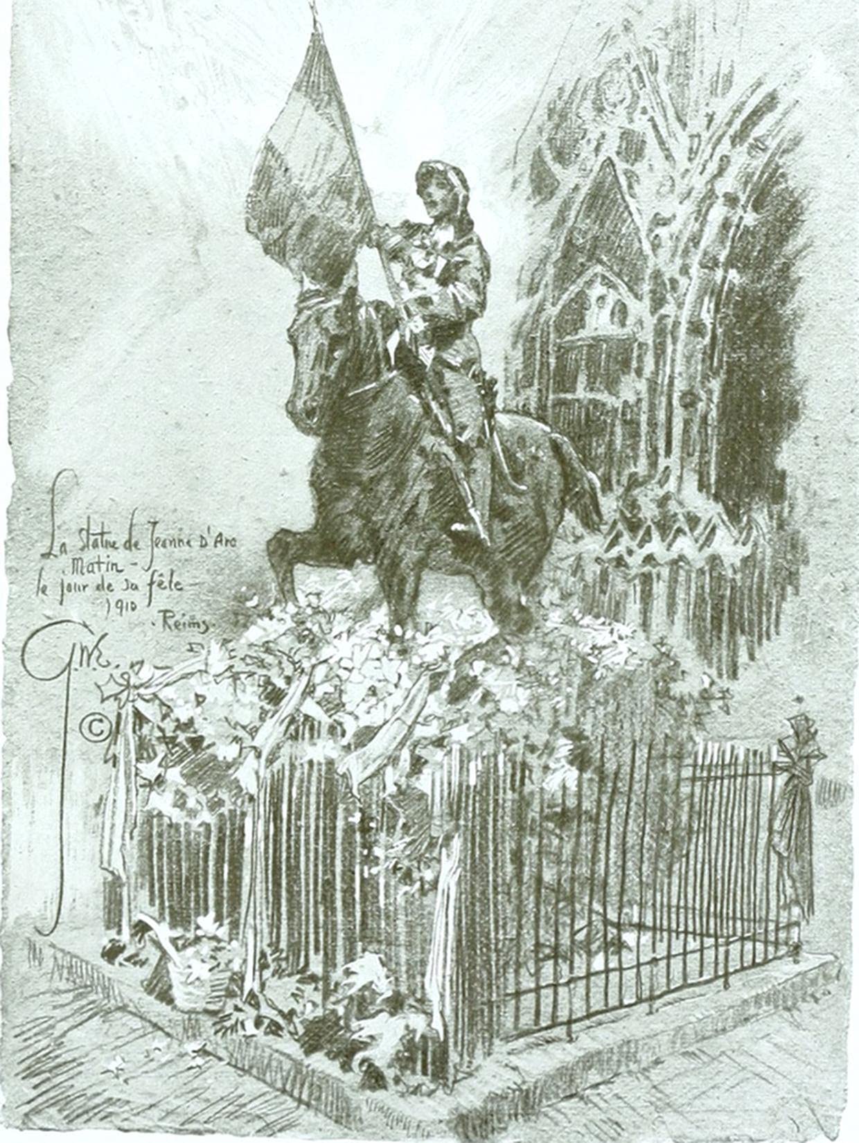 George Wharton Edwards 1000-Piece Wooden Jigsaw Puzzle - Vanished Halls of France for Adults & Kids