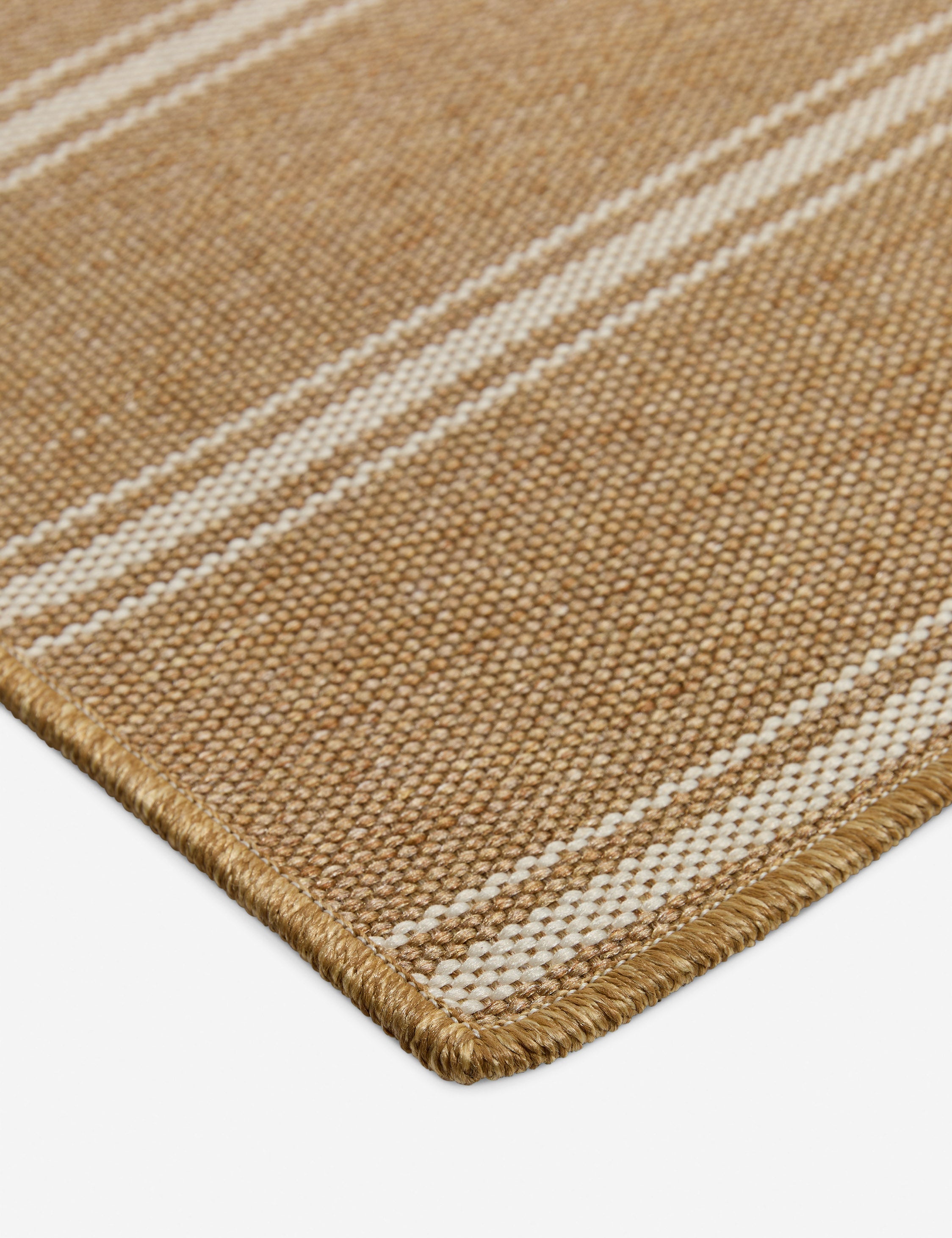 Handwoven Custom Devri Indoor/Outdoor Rattan Rug Swatch 5.5x6 - Perfect for Patio, Deck, Porch & Sunroom Decor