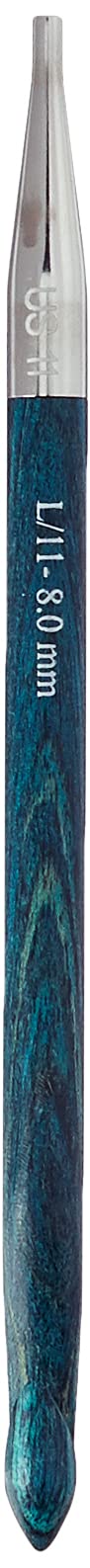 Knitter's Pride Dreamz Tunisian Crochet Hook Set - 7 Sizes Interchangeable Needles for Crocheting Afghan, Blankets & Scarves - Perfect for Beginners & Advanced Crocheters