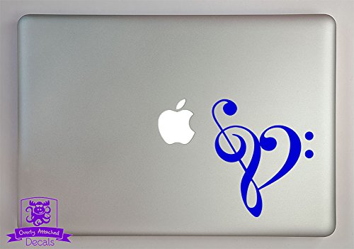 Music Note Heart Vinyl Decal for 11