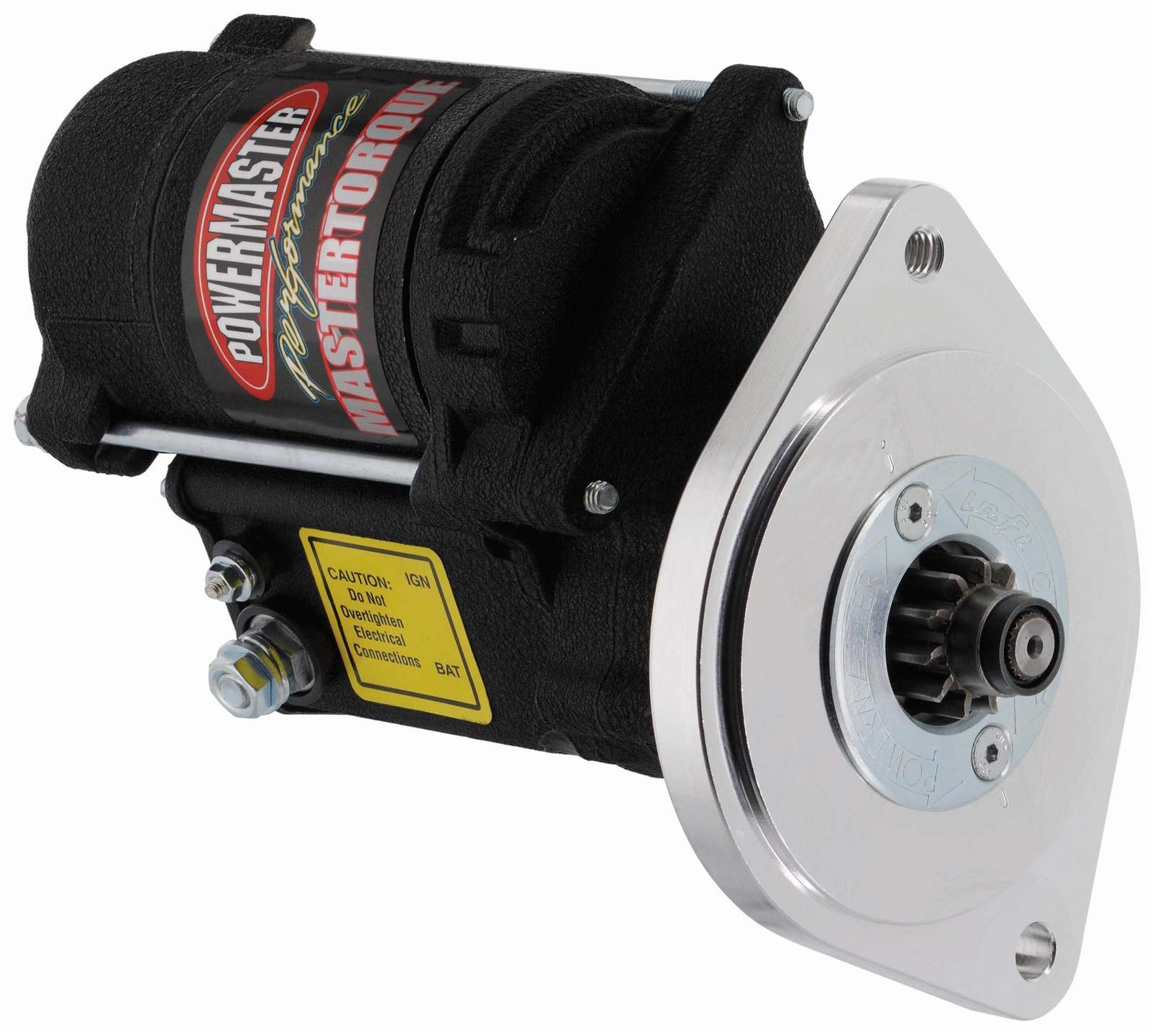 PowerMaster MasterTorque Inficlock Mini-Starter 14:1 Gear Reduction - Compatible with Ford 351M, 400, 429 & 460 Engines (164, 176, 180 or 184 Tooth) - High Performance Replacement for Easy Engine Starts in Hot or Cold Weather