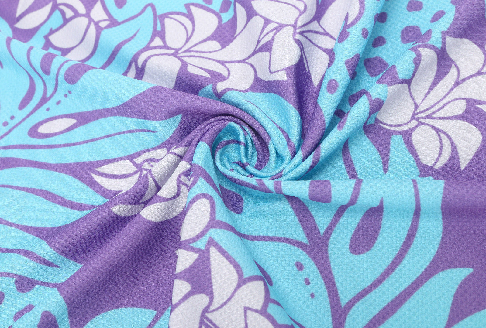 Cooling Towel Ulu Lei Purple - Soft & Quick-Dry Cooling Fabric for Sports, Yoga, Gym, Hiking & Outdoor Activities