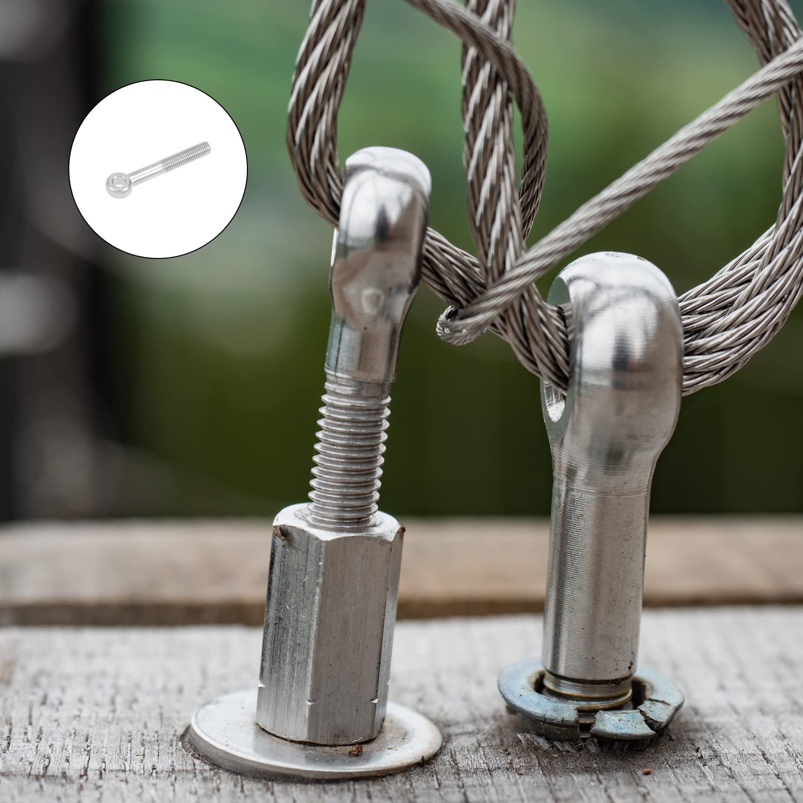 Stainless Steel Eye Bolt M20x130mm - for Home Renovation & Valves