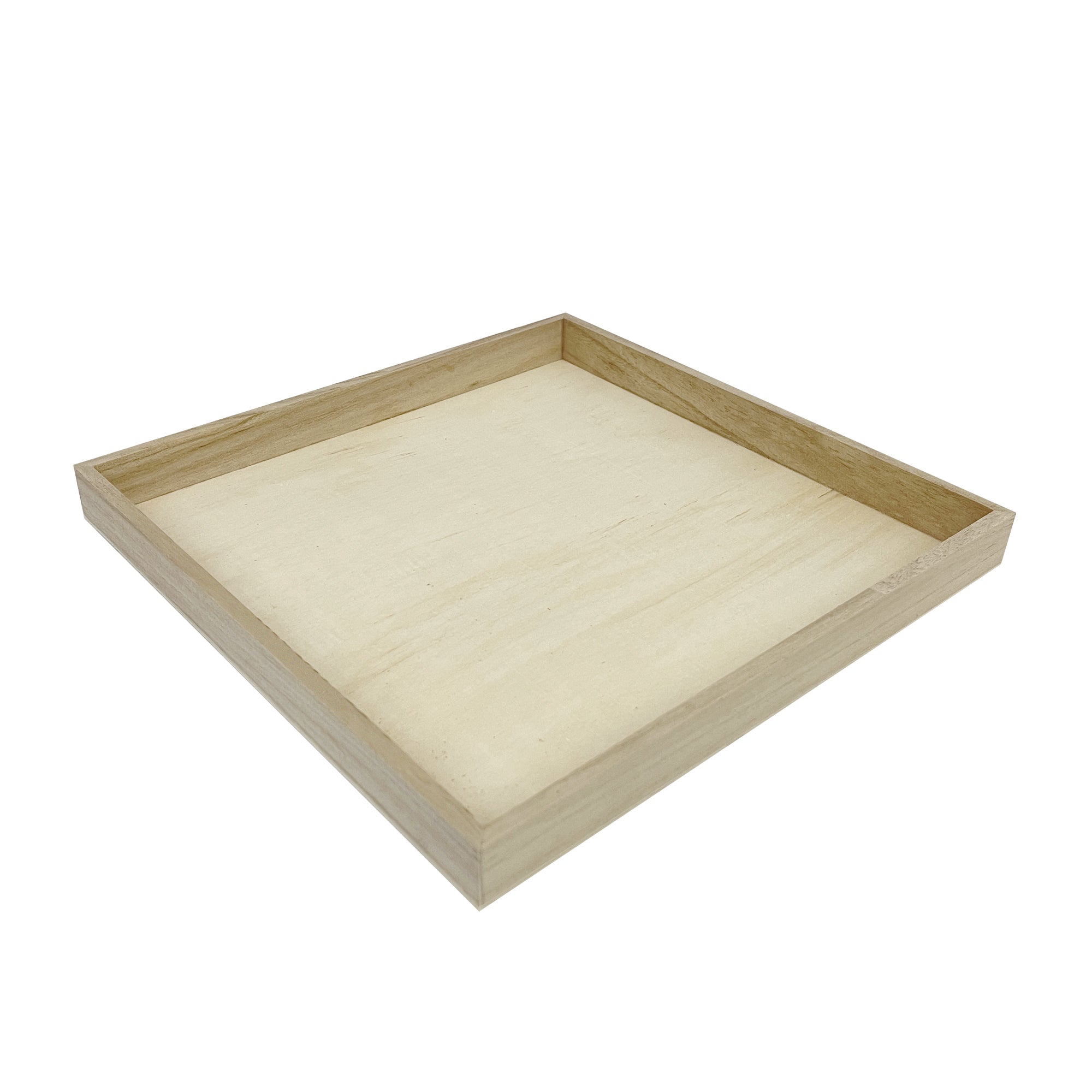 Tree Choice 10.6 x 10.6 x 1 Inch Wooden Square Charcuterie Board Tray - 24 Pack Bulk Set for Cheese, Charcuterie, Appetizers & Entertaining - Perfect for Parties, Weddings & Catering Events