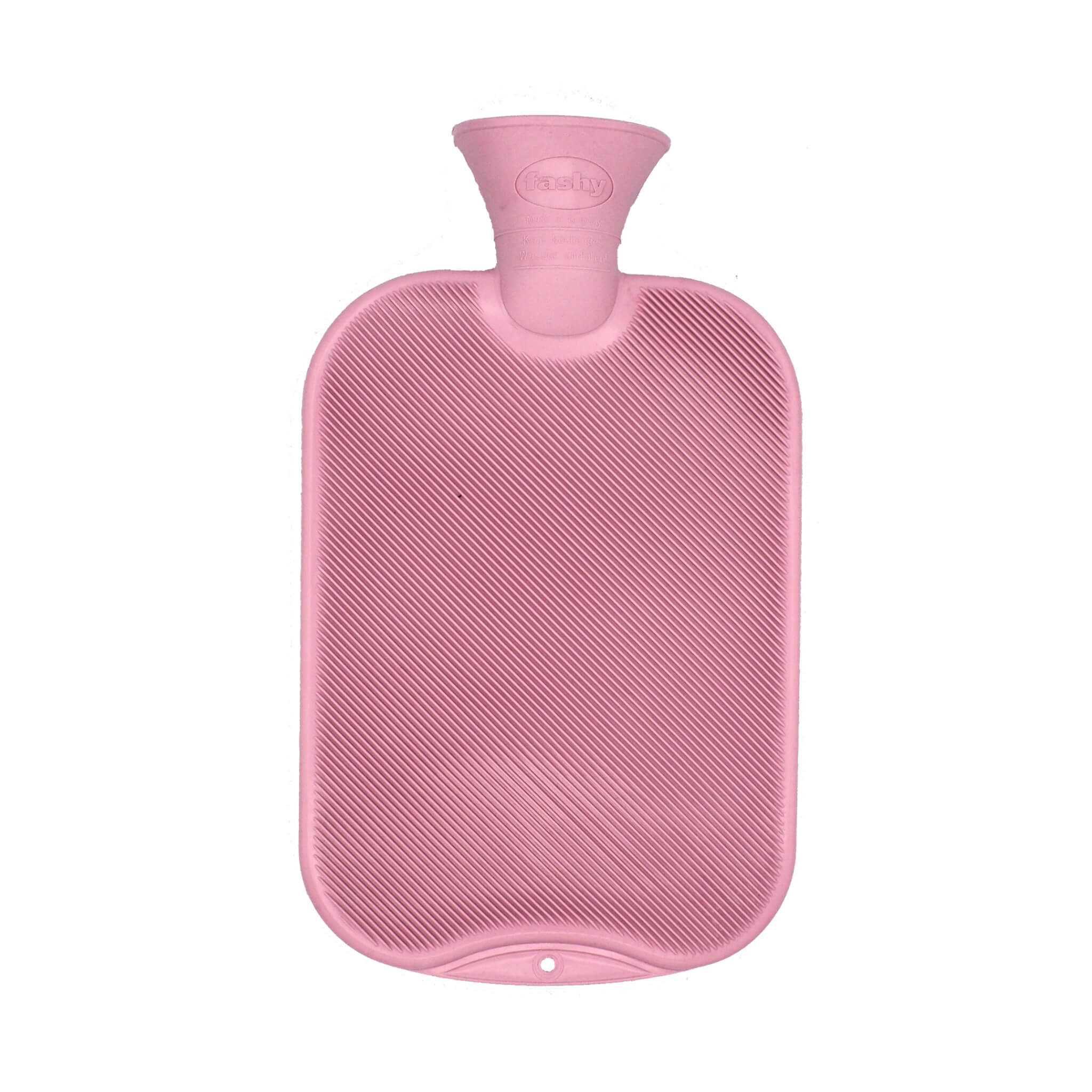 2 Liter Fashy Hot Water Bottle - Single Ribbed Design for Pain Relief, Warmth & Comfort - Perfect for Cramps, Cold Nights & Relaxation