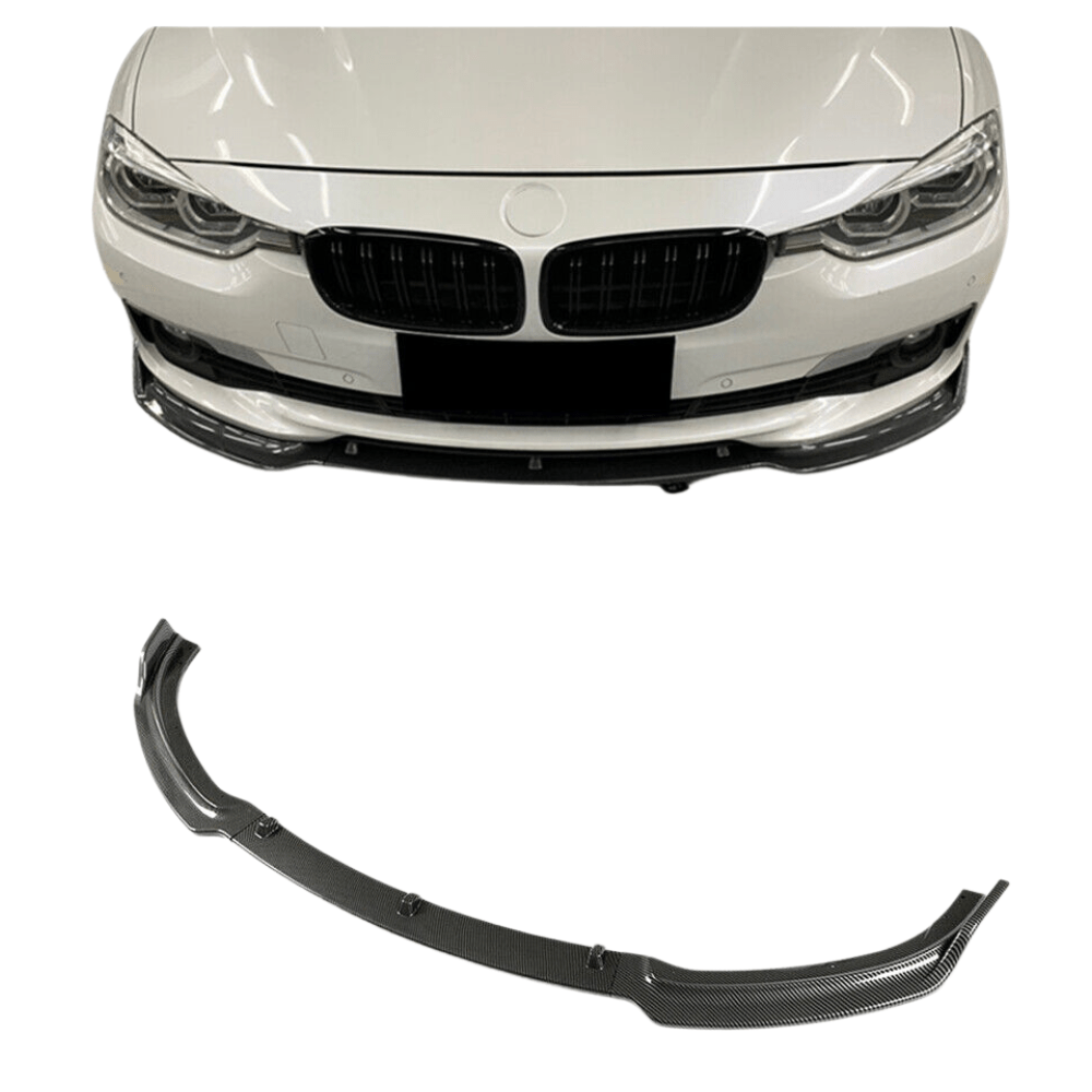 2012-2015 BMW 3 Series F30 Front Bumper Lip - 3PC CS Style Splitter for Non-M Sport Bumper | Aggressive Look & Enhanced Aerodynamics | Perfect for Street Racing & Car Shows