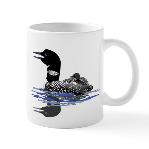 White - Calling Loon Mug