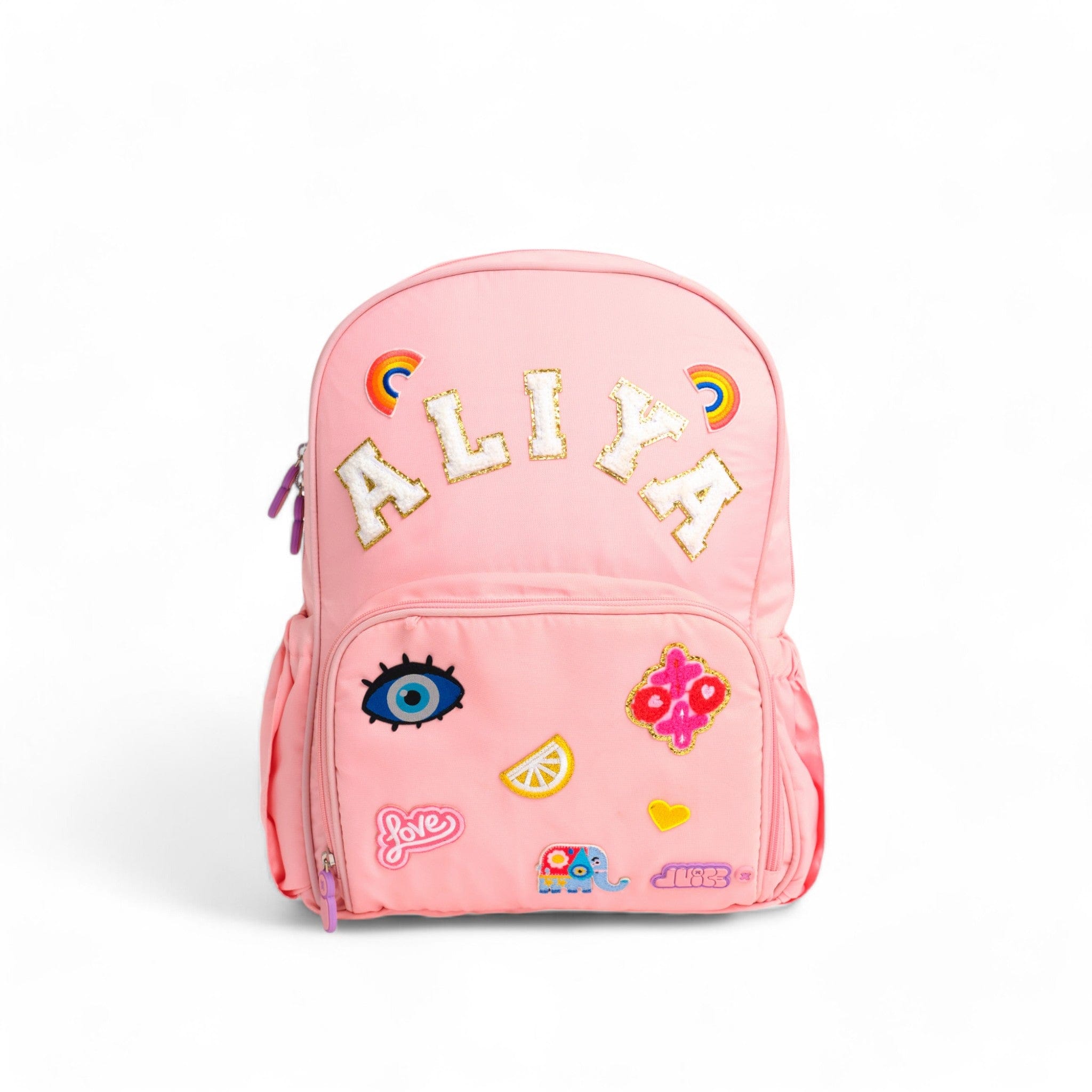 Moji Medium Backpack for Women & Teens - Lightweight Pink School Backpack, Laptop Backpack for College, Work, Travel & Everyday Use