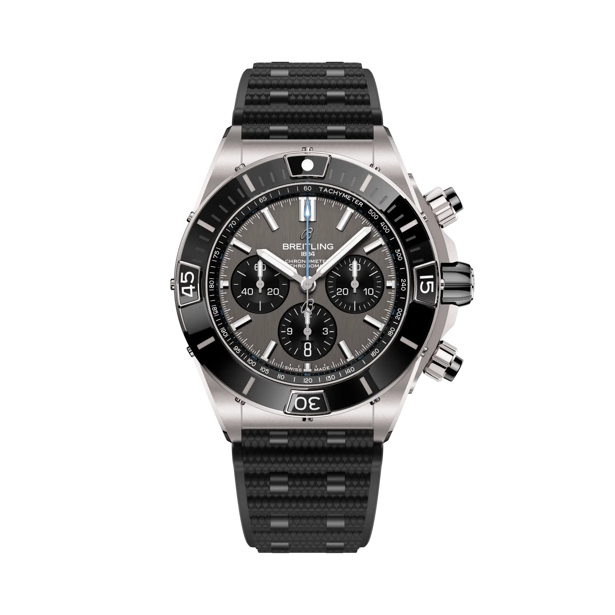Breitling Super Chronomat B01 44mm Men's Automatic Watch EB0136251M1S1 - Luxury Chronograph for Business, Sports & Formal Occasions