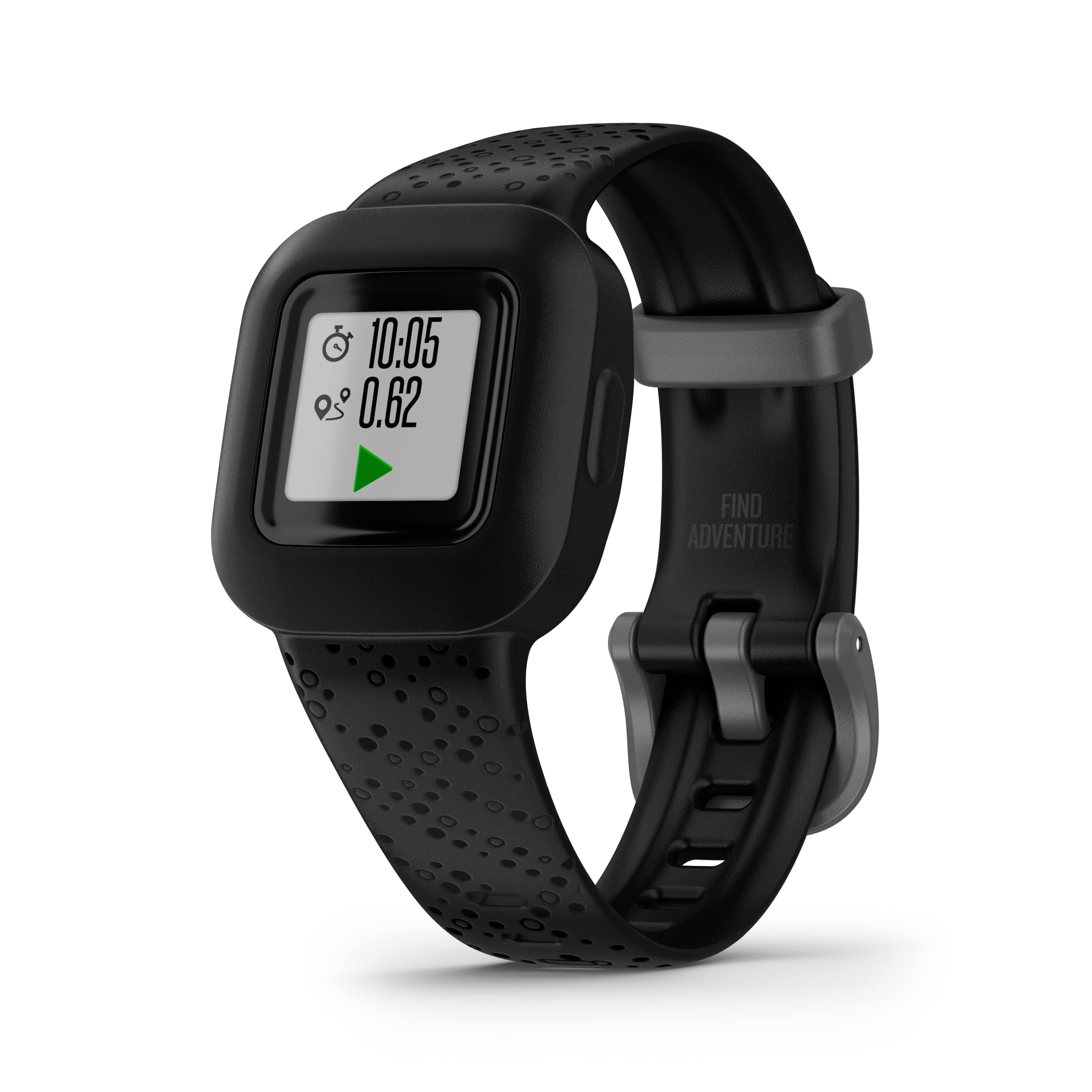 Garmin Vívofit Jr. 3 Kids Fitness Tracker - Black Cosmic | 1 Year Battery Life | Swim-Friendly | Activity Tracker for Kids | Motivational Adventure Game | Perfect for Swimming, School & Outdoor Play