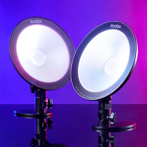 Godox CL10 LED Video Light - 10W Dimmable Continuous Lighting for Webcasting, YouTube, TikTok & Live Streaming - Perfect for Home Studio, Vlogging & Content Creation