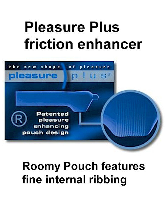 Premium Pleasure Plus Condoms - Ultra Thin & Sensitive for Enhanced Intimacy - Perfect for Couples & Safe Sex | Latex Free & Extra Lubricated for Maximum Comfort