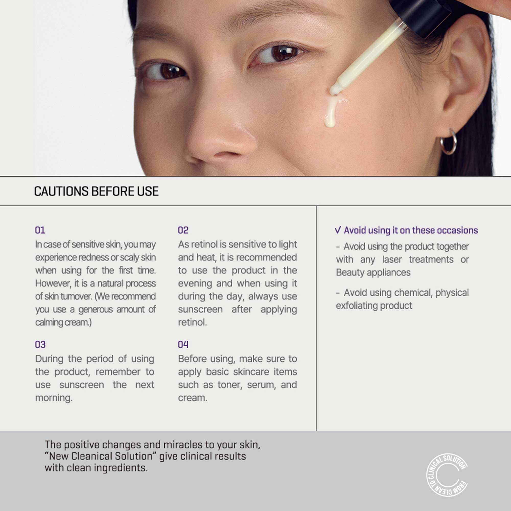 Retinol Serum & Eye Cream Kit 0.33oz - 0.1% Mild Korean Skincare for Beginners - Perfect for Nighttime Anti-Aging Routine